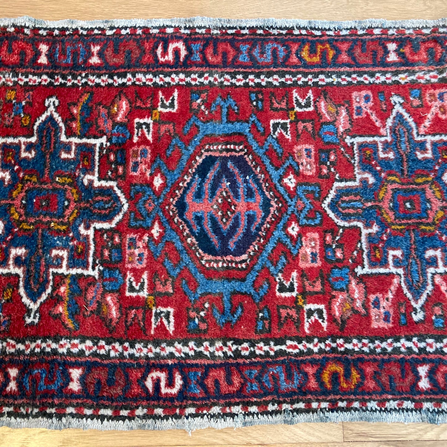 Vintage Rug, 1' 10 x 2' 11 Red