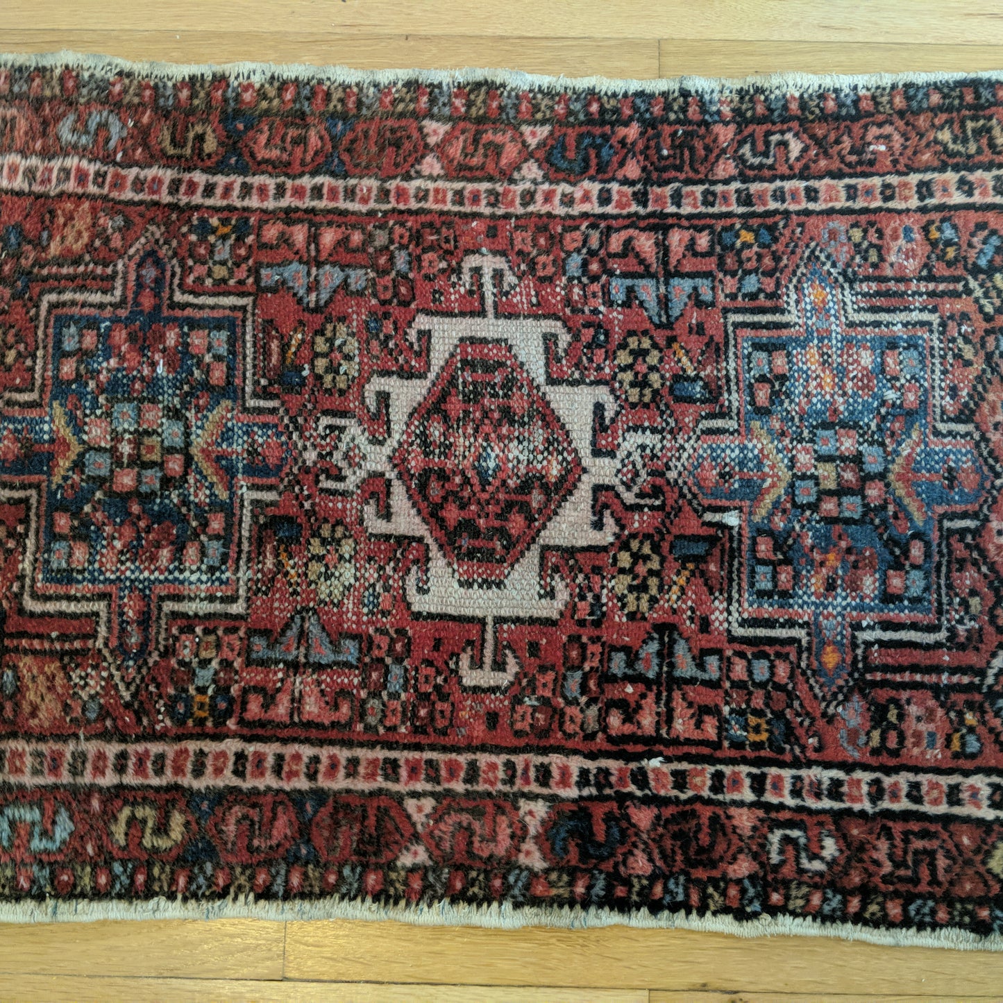 Vintage Rug, 1' 11 x 2' 8 Red