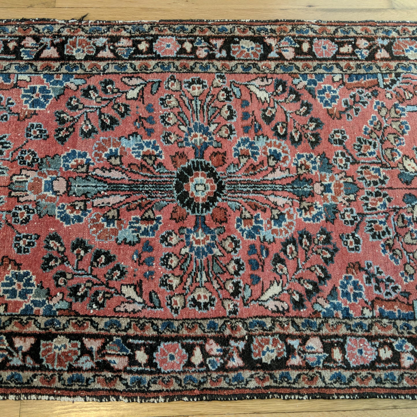 Vintage Rug, 2' 9 x 6' 8 Pink
