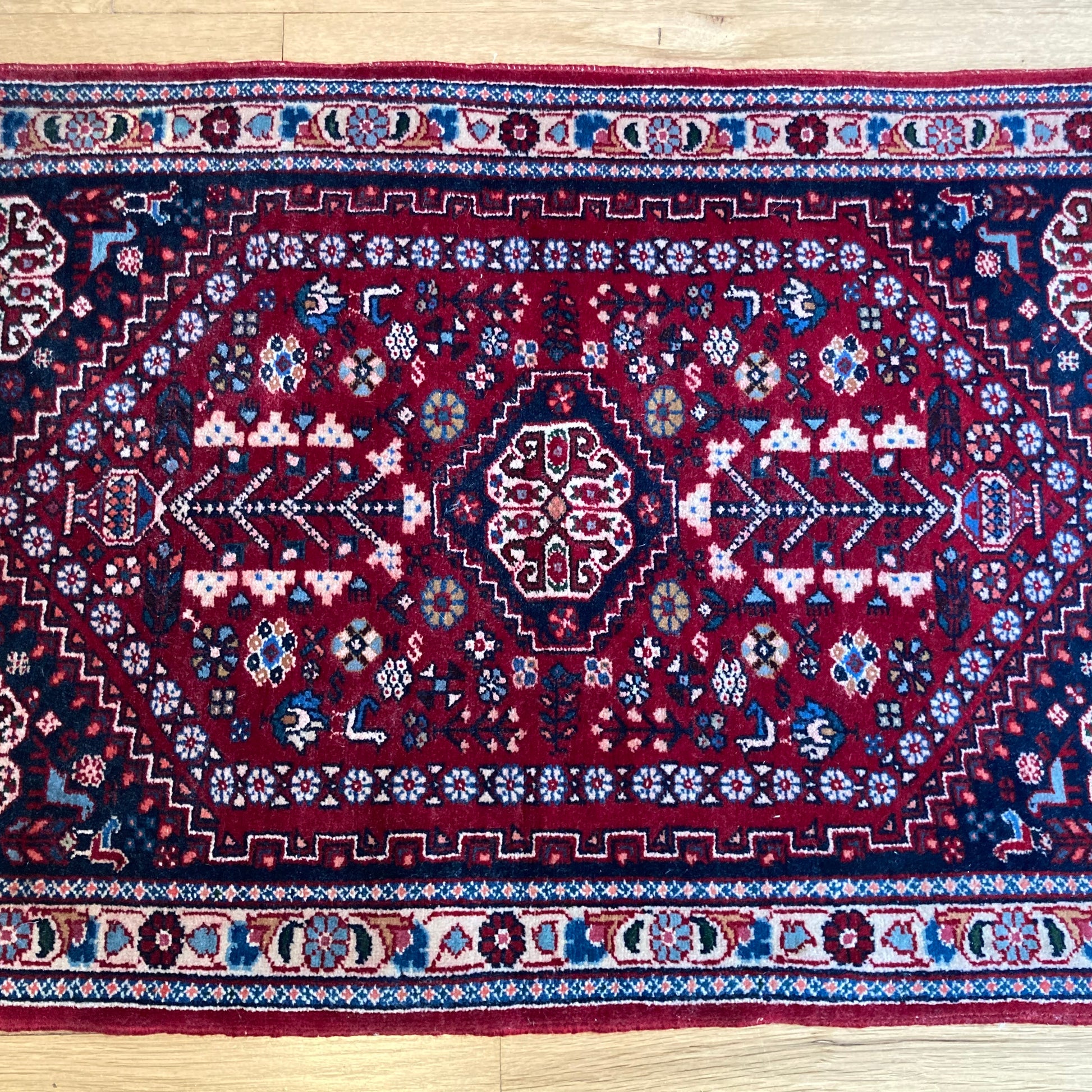 Vintage Rug, 2' 2 x 3' 9 Red - Jessie's Oriental Rugs