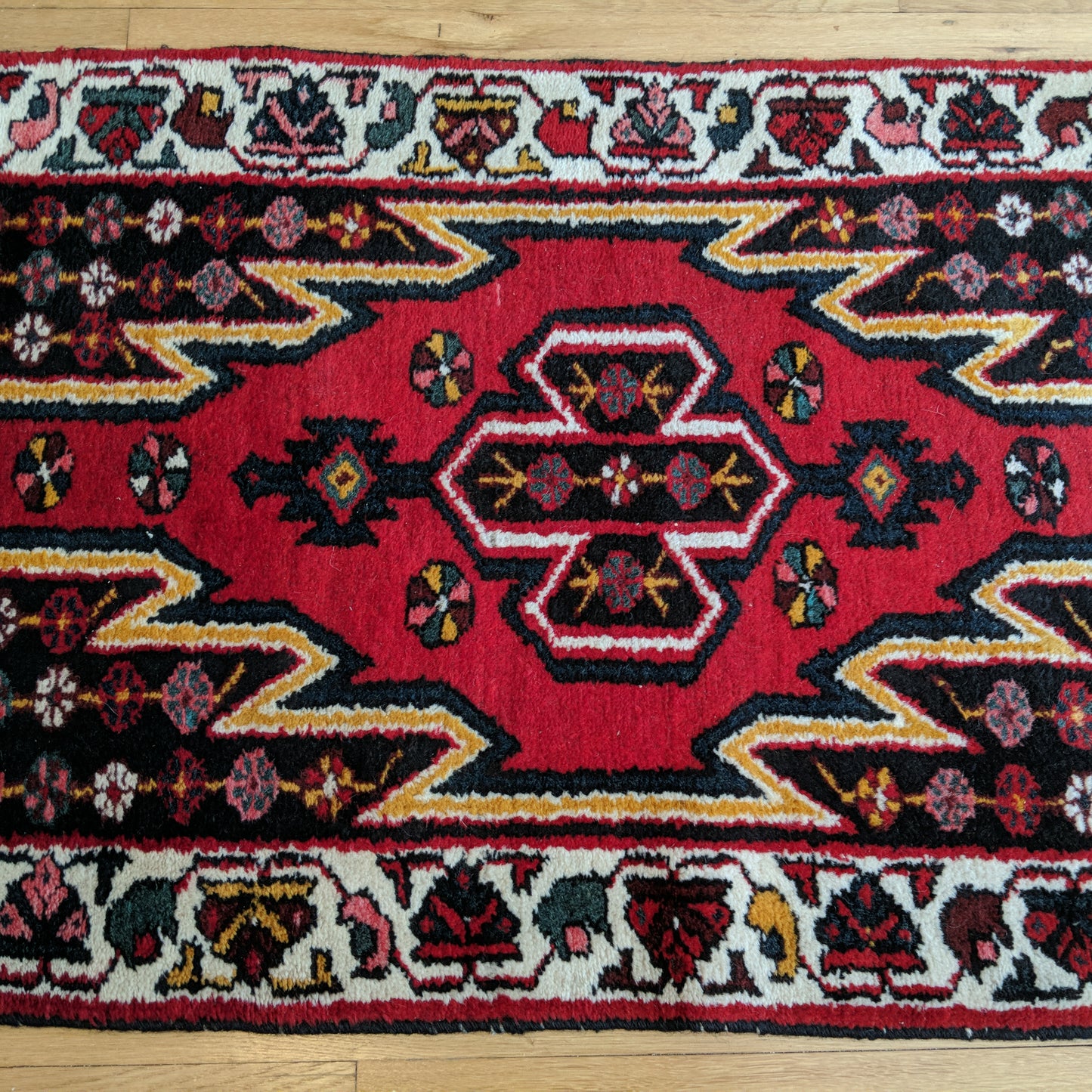 Vintage Rug, 2' 8 x 4' 4 Red