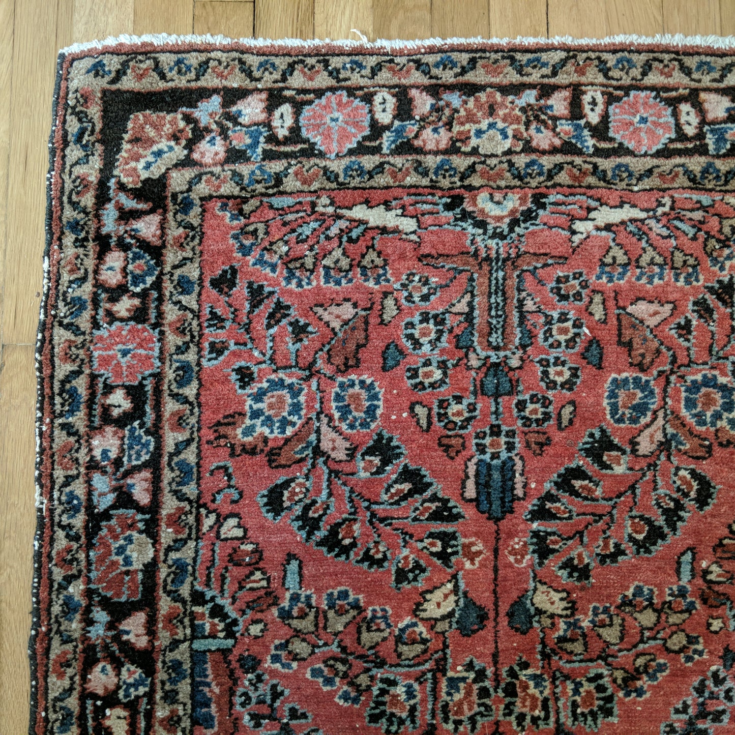 Vintage Rug, 2' 9 x 6' 8 Pink