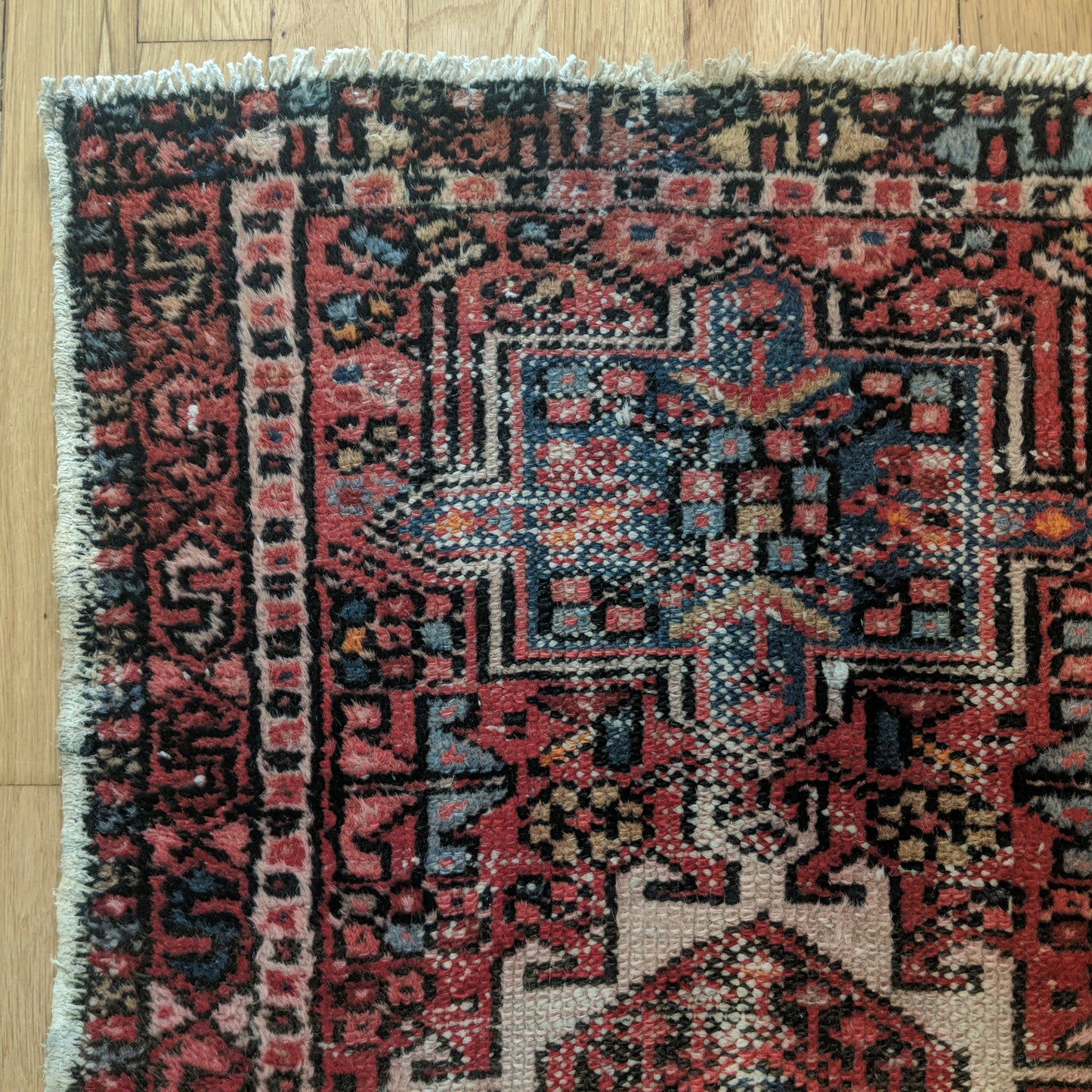 Vintage Rug, 1' 11 x 2' 8 Red