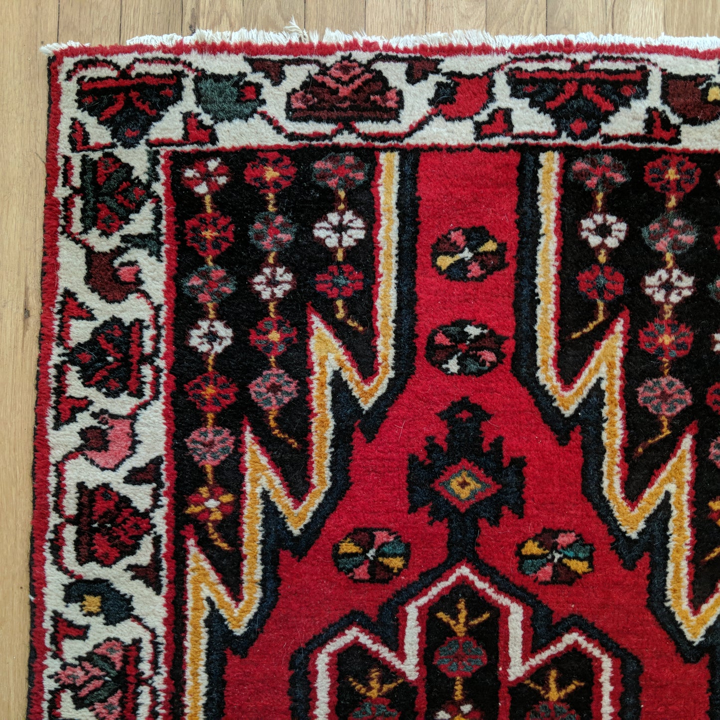 Vintage Rug, 2' 8 x 4' 4 Red