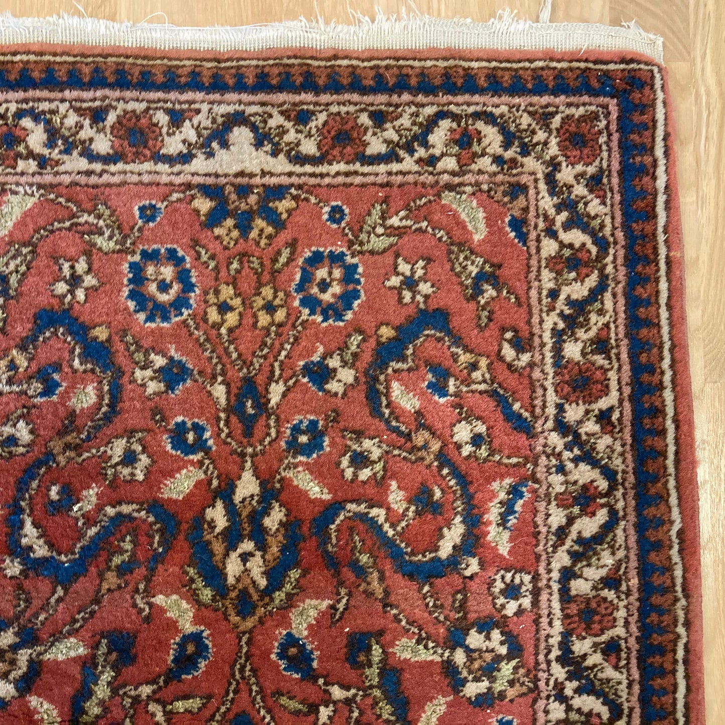 Vintage Rug, 2' 1 x 3' 7 Maroon