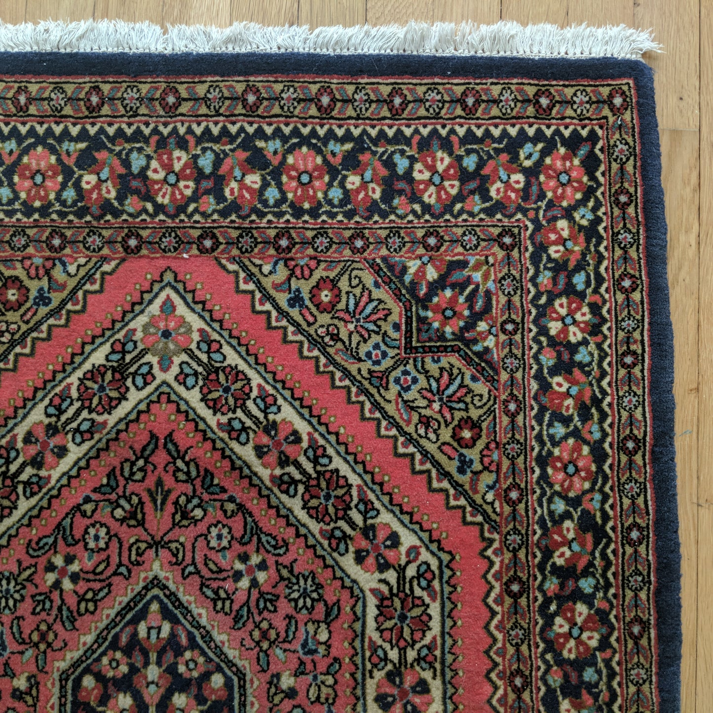 Vintage Rug, 2' 9 x 4' 3 Pink