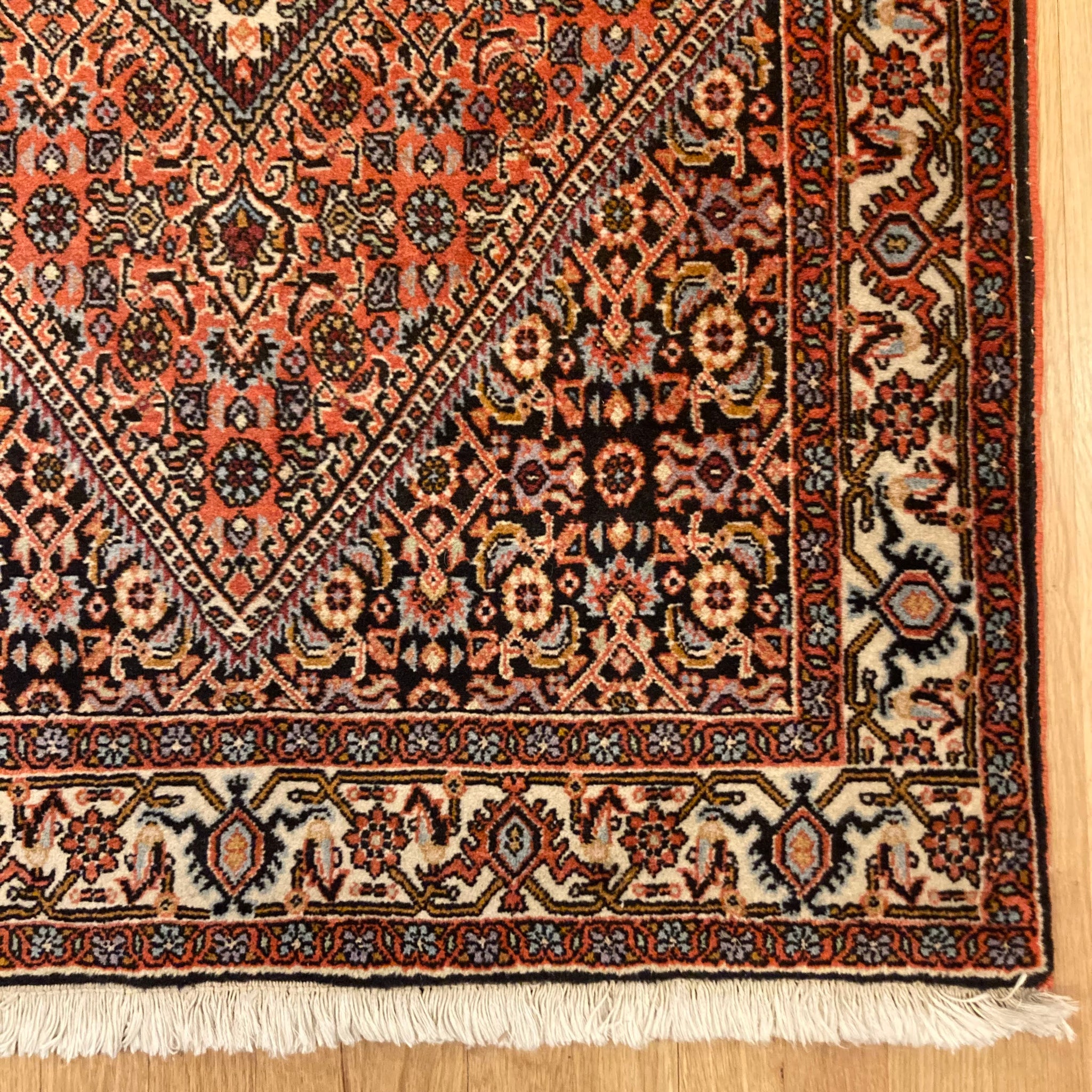 ラグ・カーペット vintage rug, 214 Vintage Rug, 2' 11 x 4' 11 Blue – Jessie's Oriental Rugs