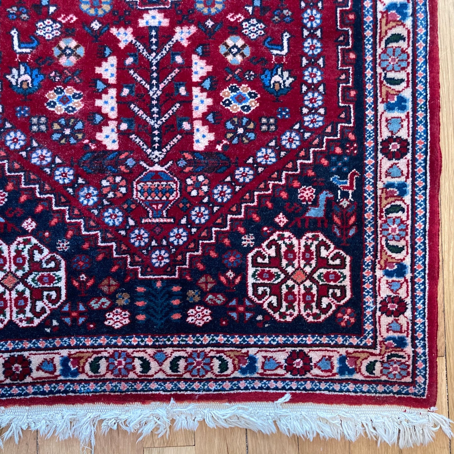 Vintage Rug, 2' 2 x 3' 9 Red - Jessie's Oriental Rugs
