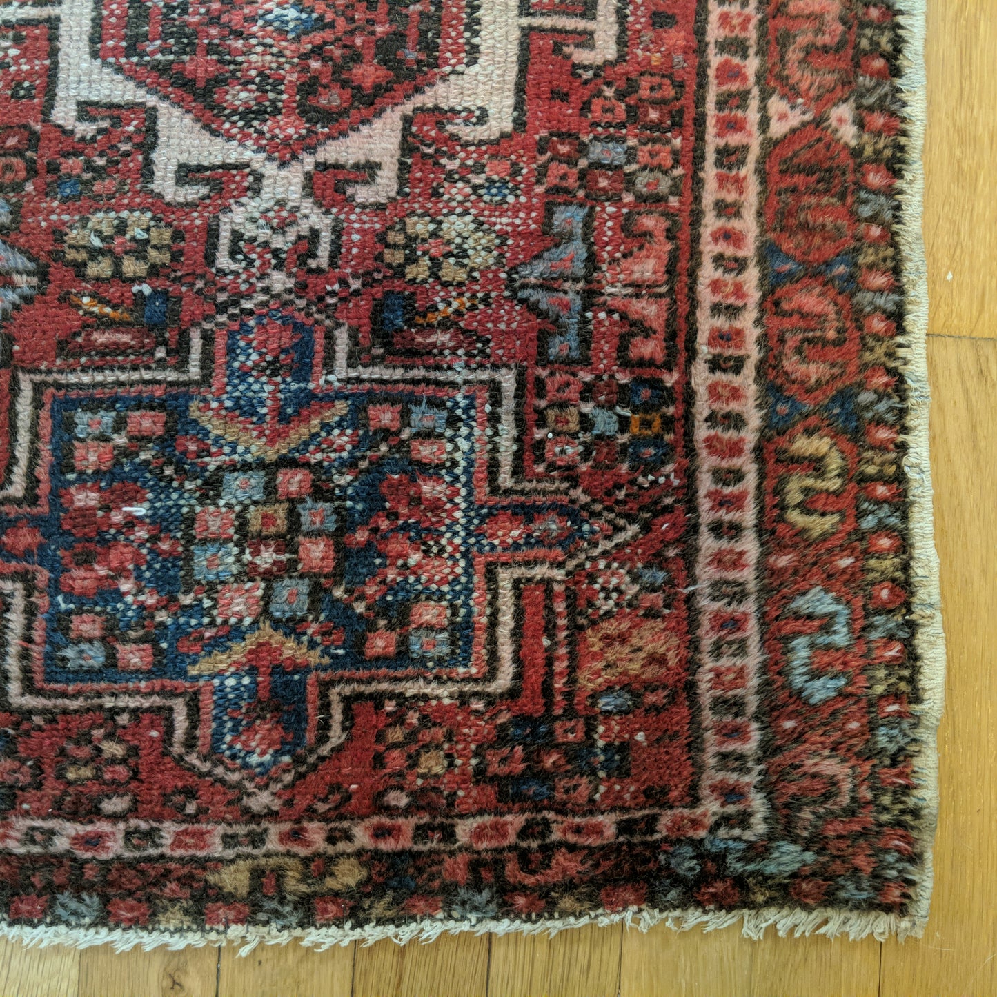 Vintage Rug, 1' 11 x 2' 8 Red