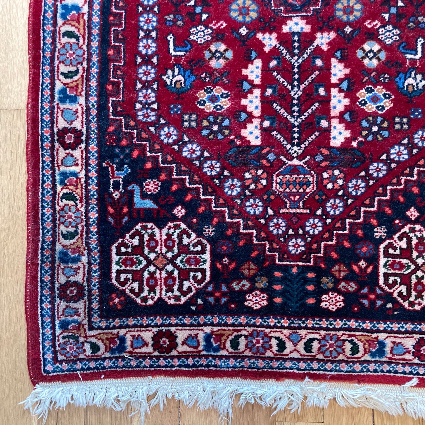 Vintage Rug, 2' 2 x 3' 9 Red - Jessie's Oriental Rugs
