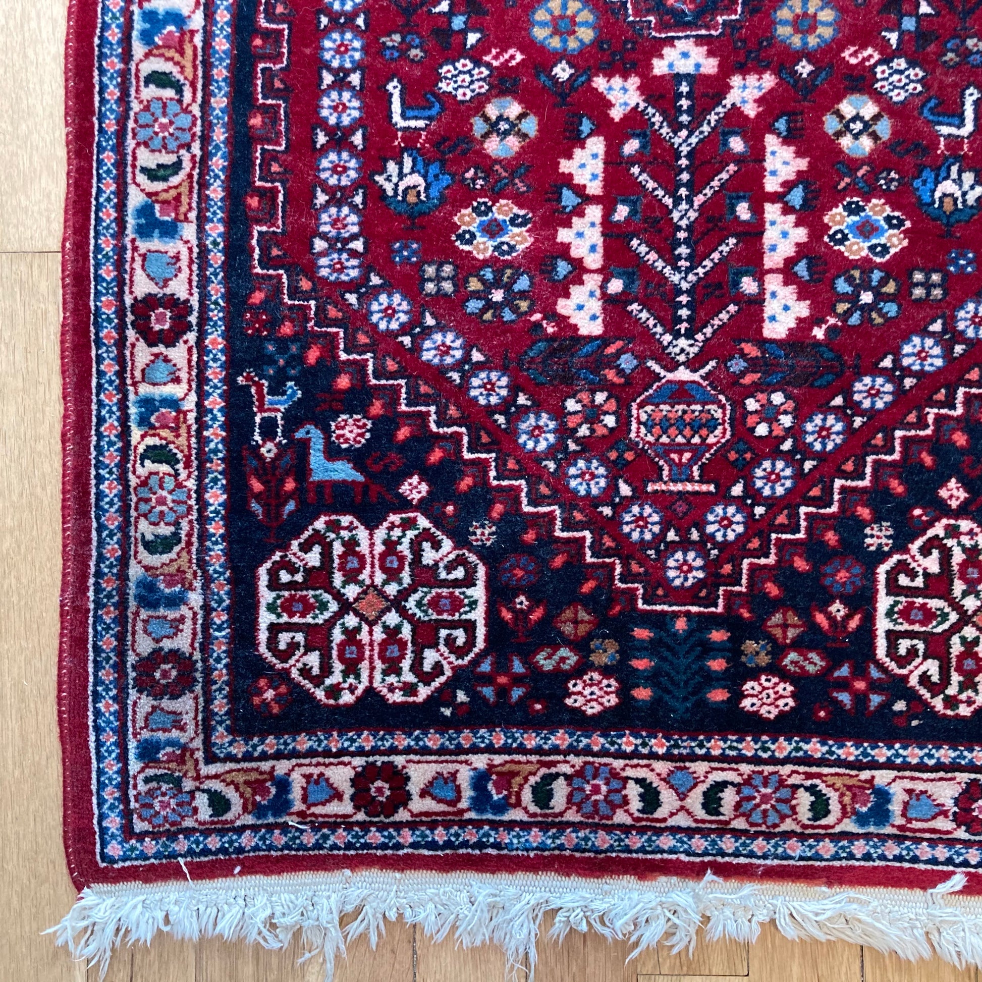 Vintage Rug, 2' 2 x 3' 9 Red - Jessie's Oriental Rugs