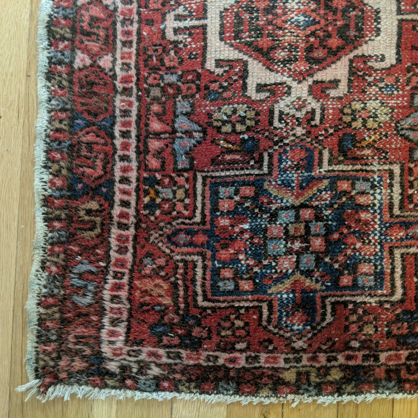 Vintage Rug, 1' 11 x 2' 8 Red