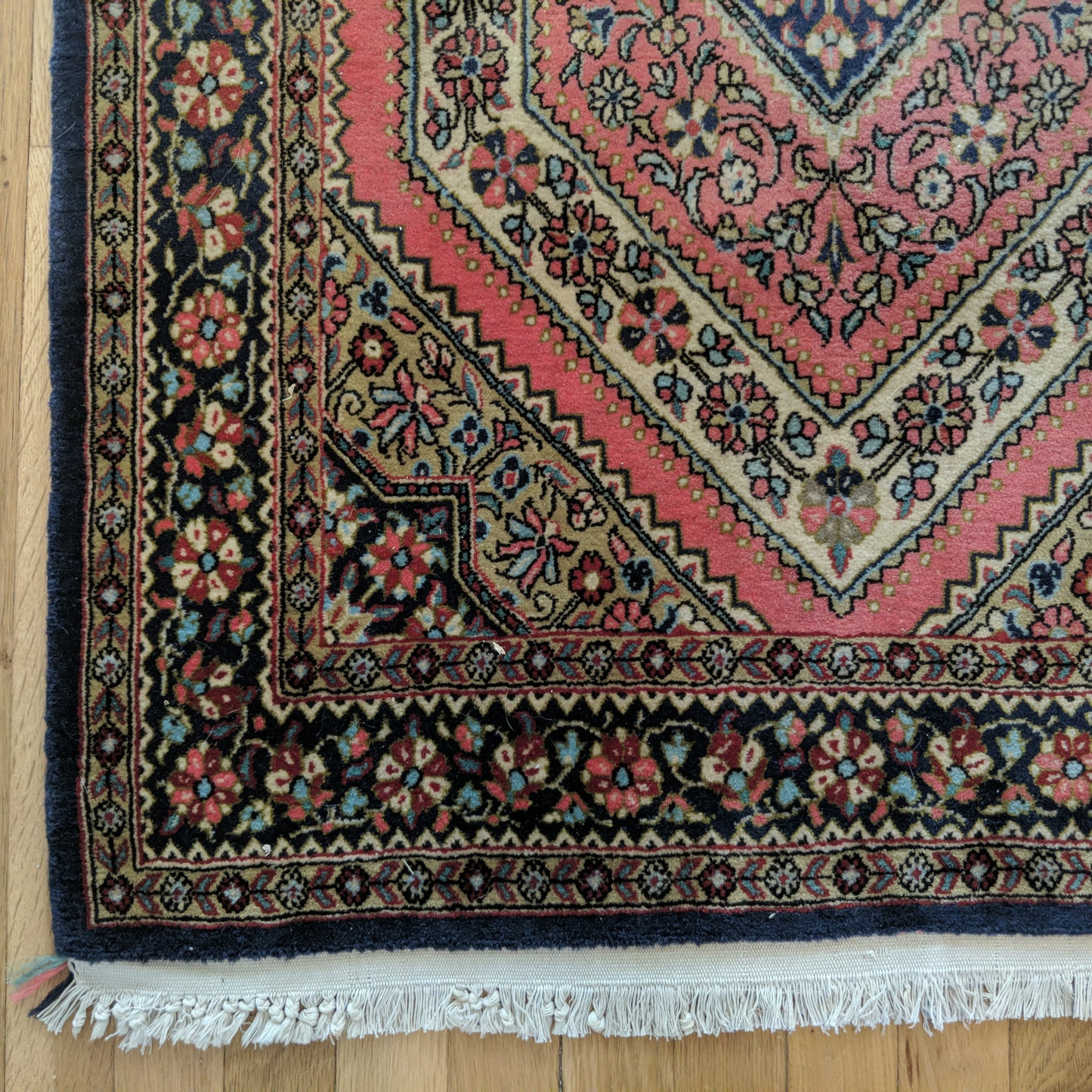 Vintage Rug, 2' 9 x 4' 3 Pink