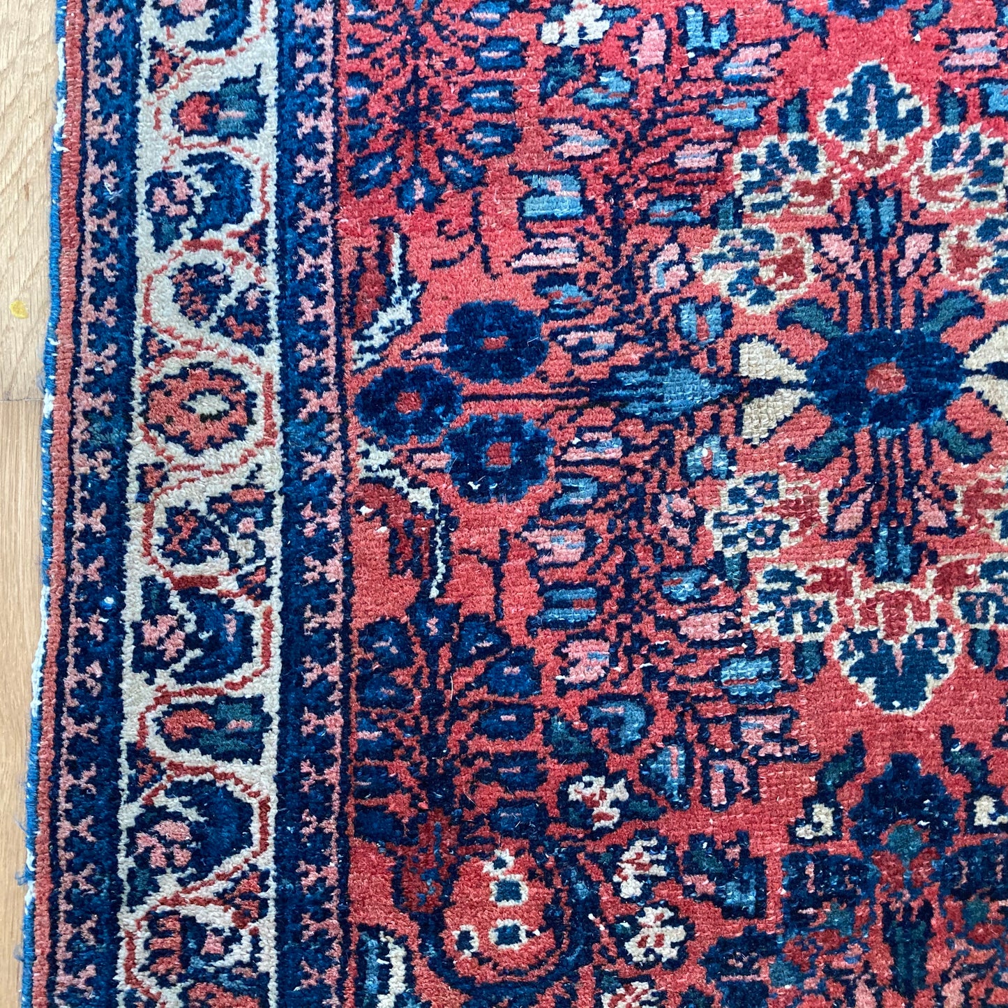 Vintage Rug, 2' 2 x 3' Red
