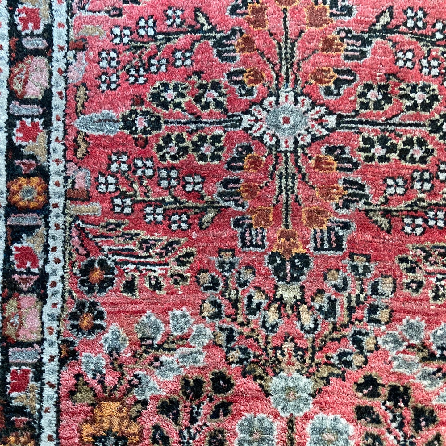 Vintage Rug, 1' 11 x 3' Pink