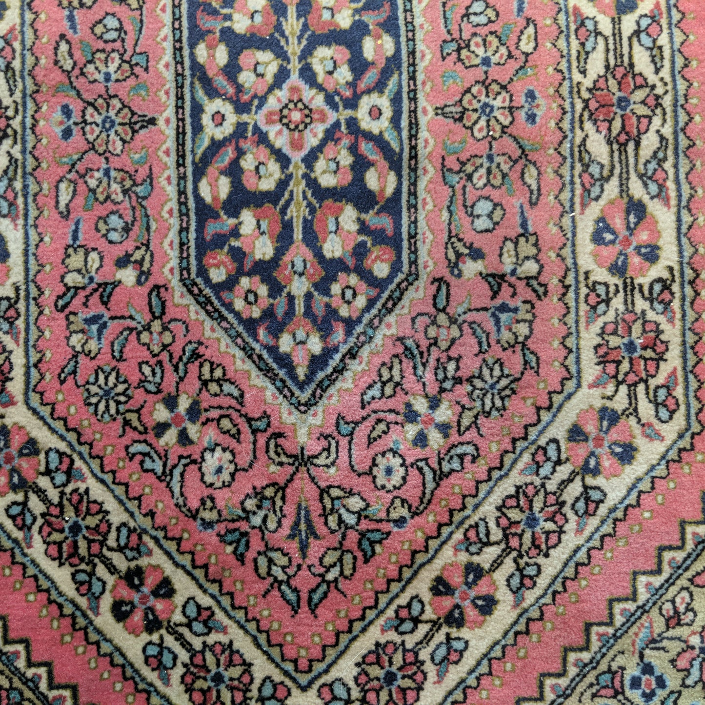 Vintage Rug, 2' 9 x 4' 3 Pink