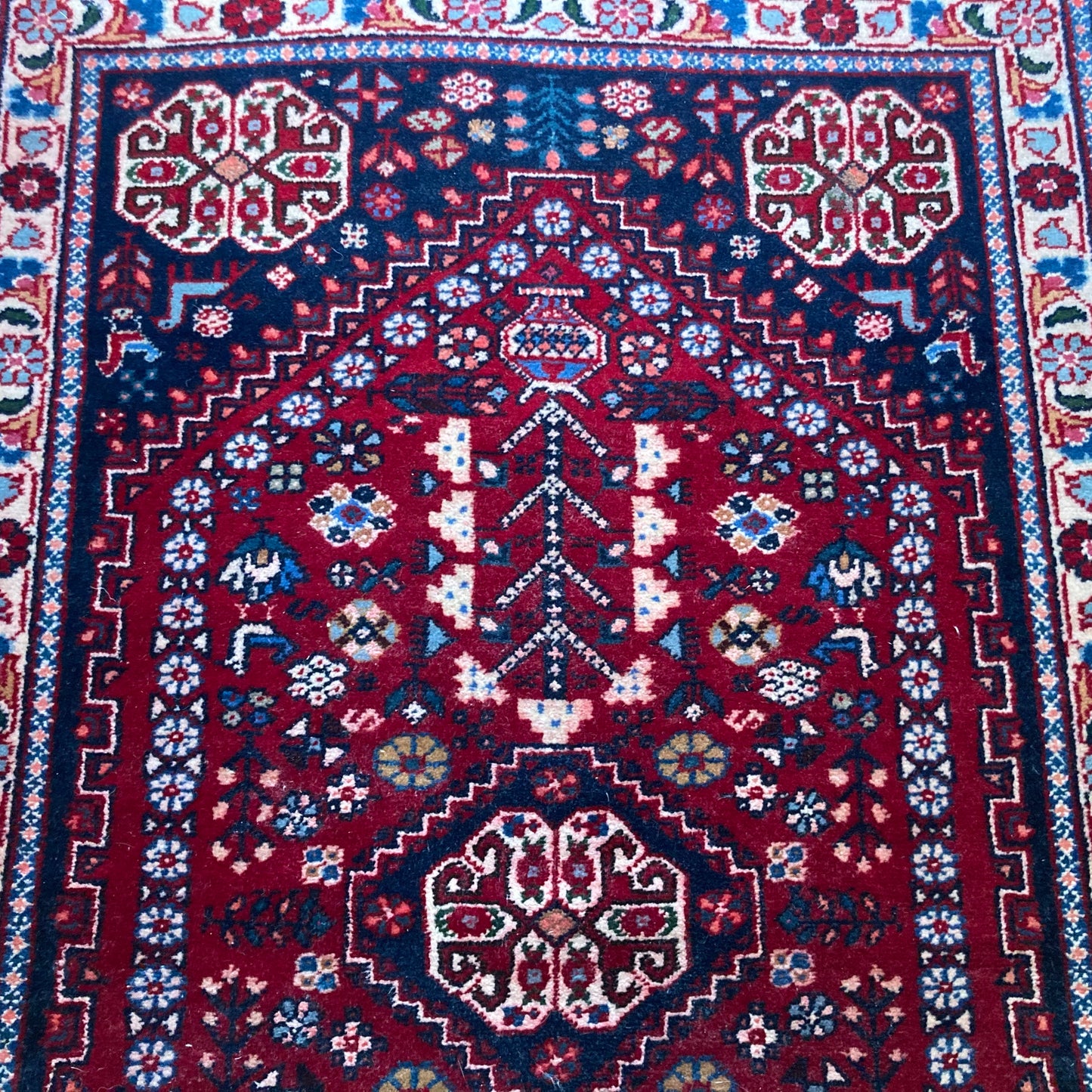 Vintage Rug, 2' 2 x 3' 9 Red - Jessie's Oriental Rugs