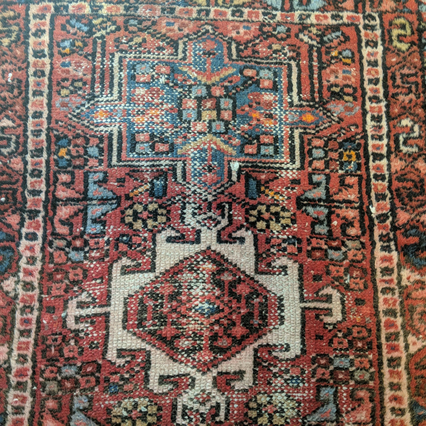 Vintage Rug, 1' 11 x 2' 8 Red