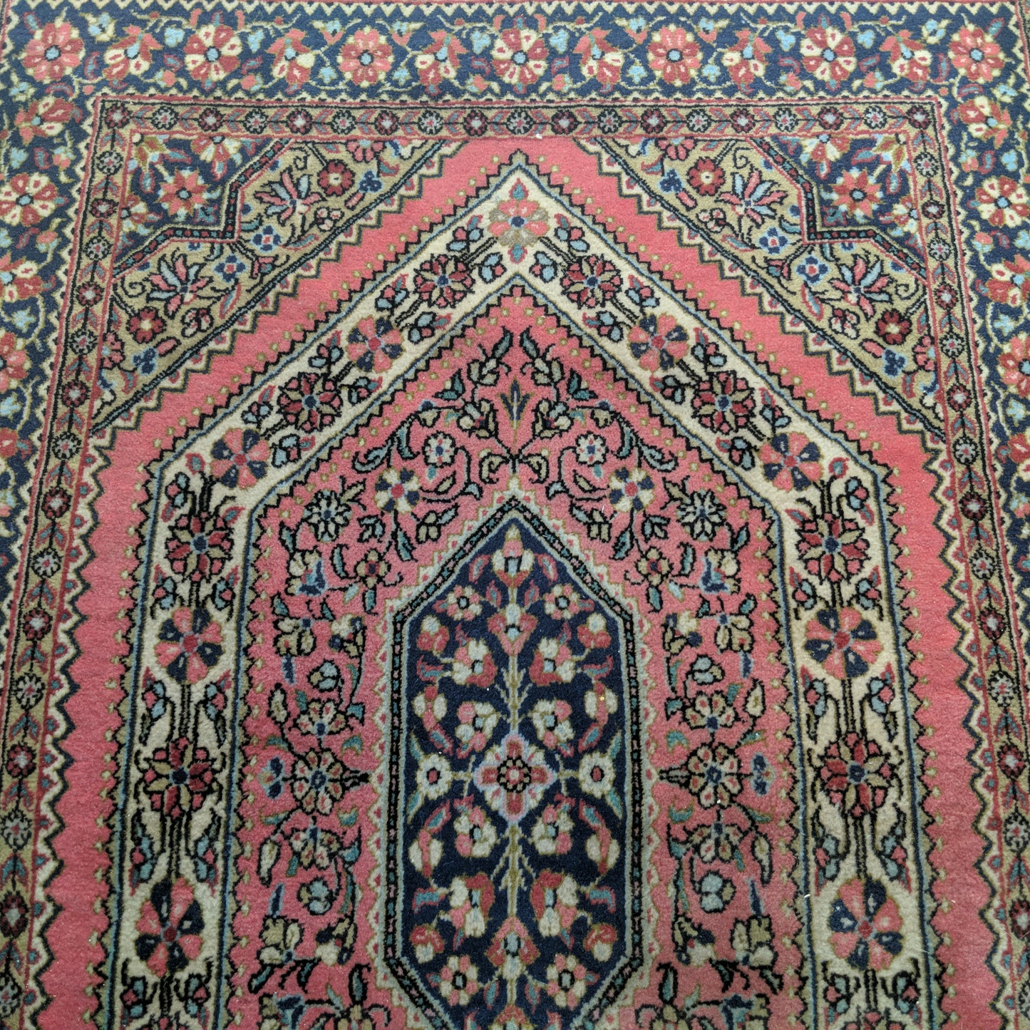Vintage Rug, 2' 9 x 4' 3 Pink