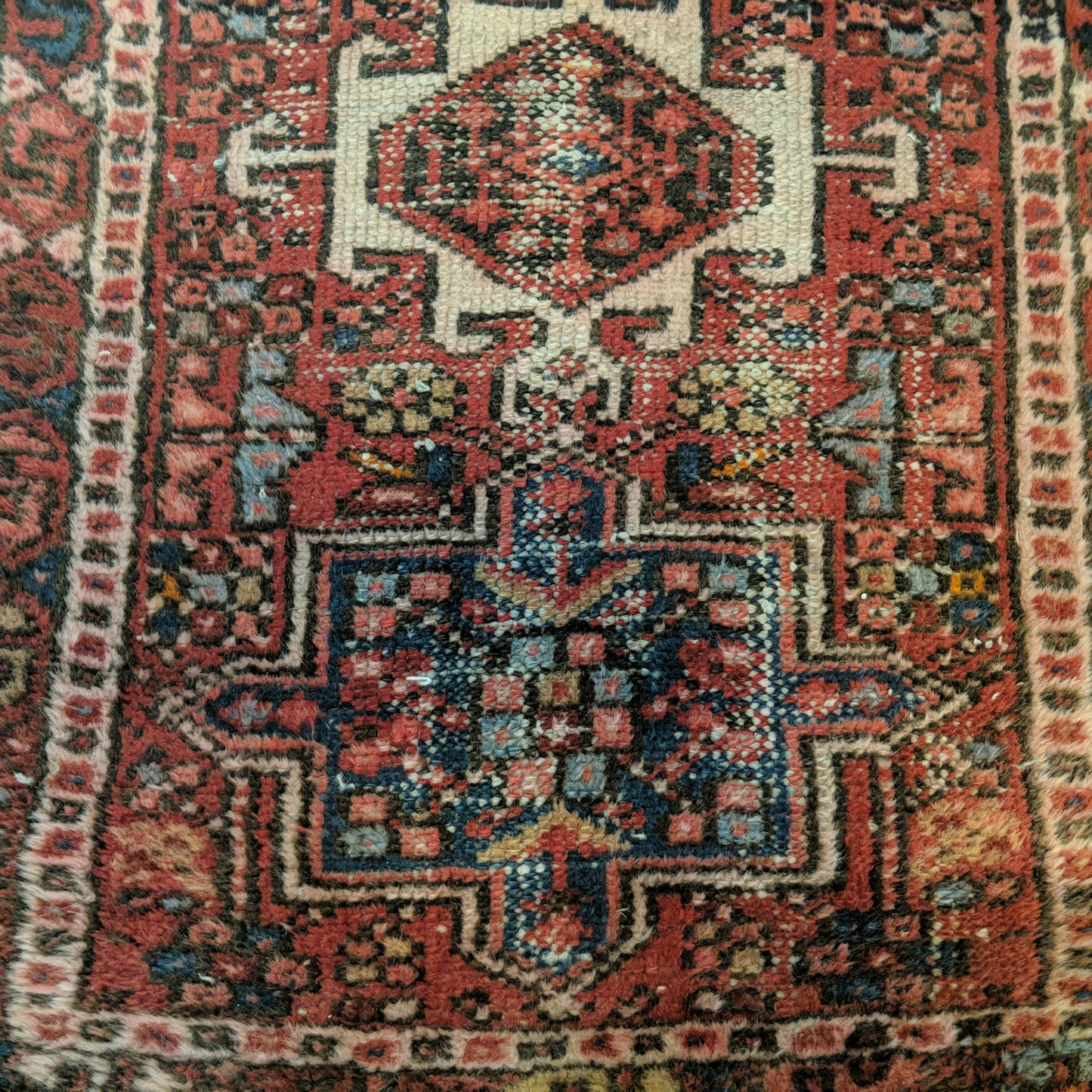 Vintage Rug, 1' 11 x 2' 8 Red