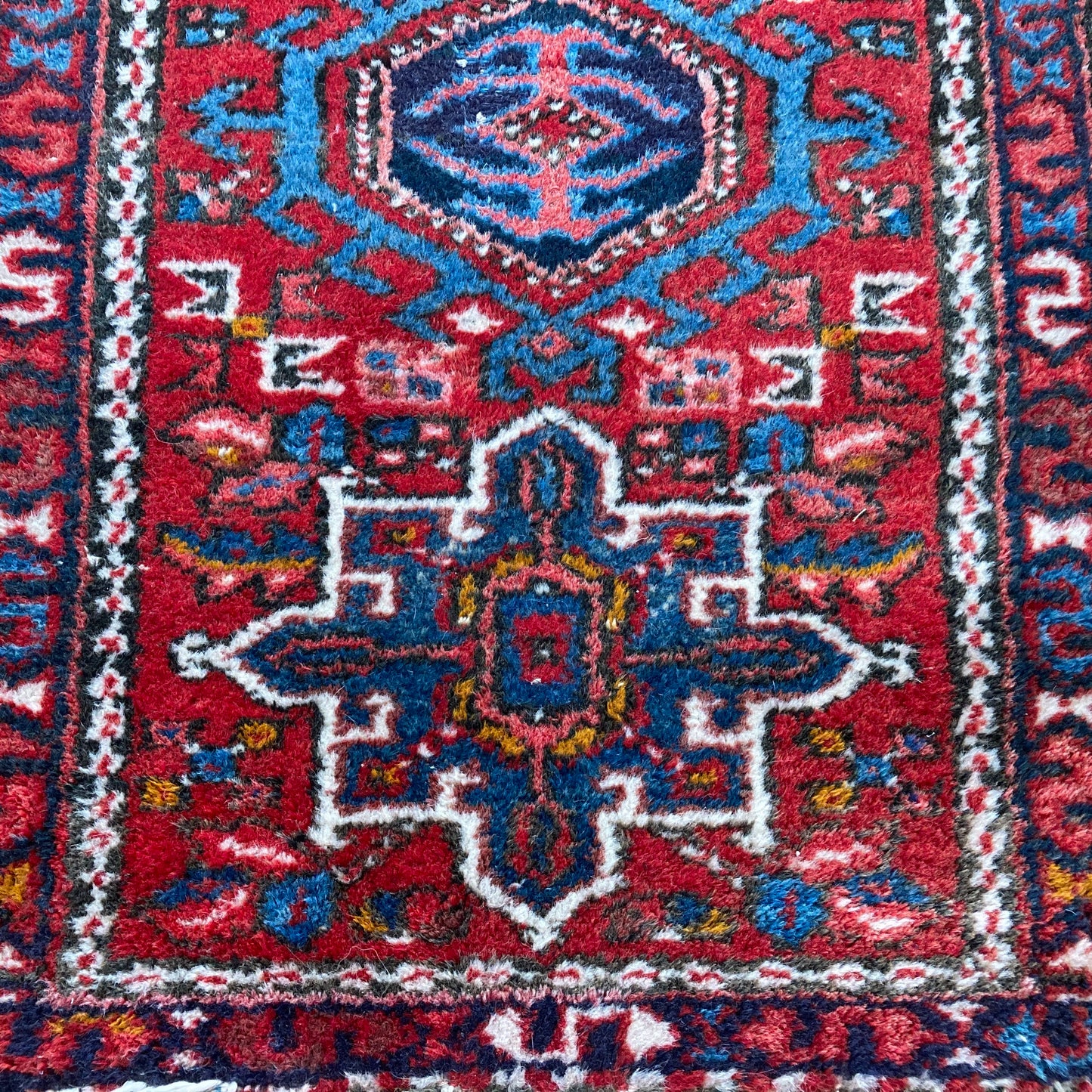 Vintage Rug, 1' 10 x 2' 11 Red