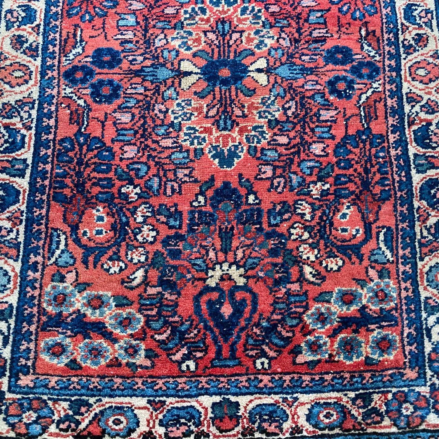 Vintage Rug, 2' 2 x 3' Red