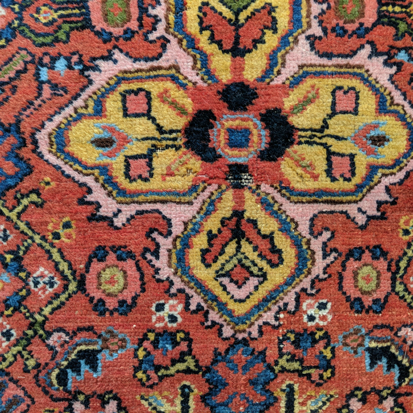 Vintage Rug, 2' 6 x 4' 4 Red
