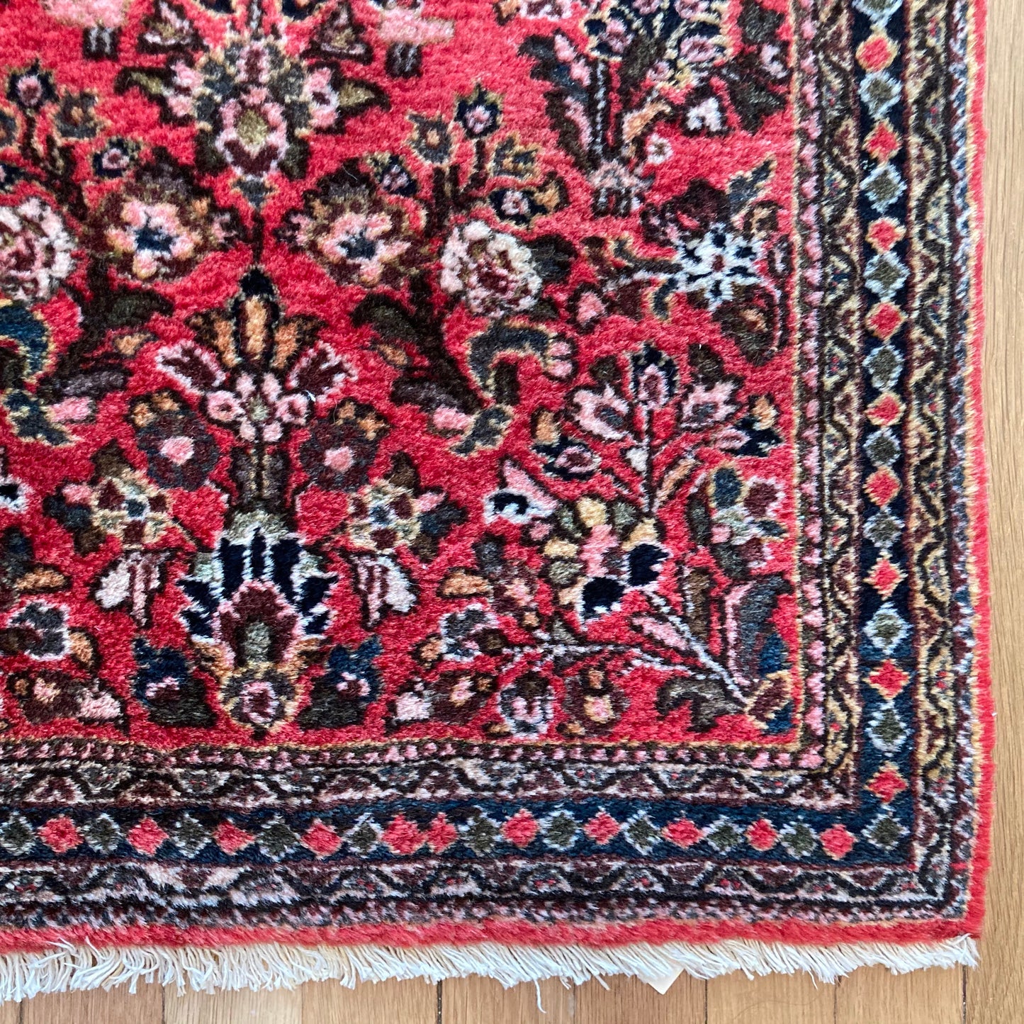 Vintage Rug, 2' 1 x 4' 2 Red