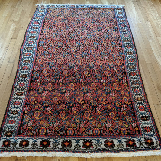 Vintage Rug, 4' 2 x 6' 9 Brown - Jessie's Oriental Rugs