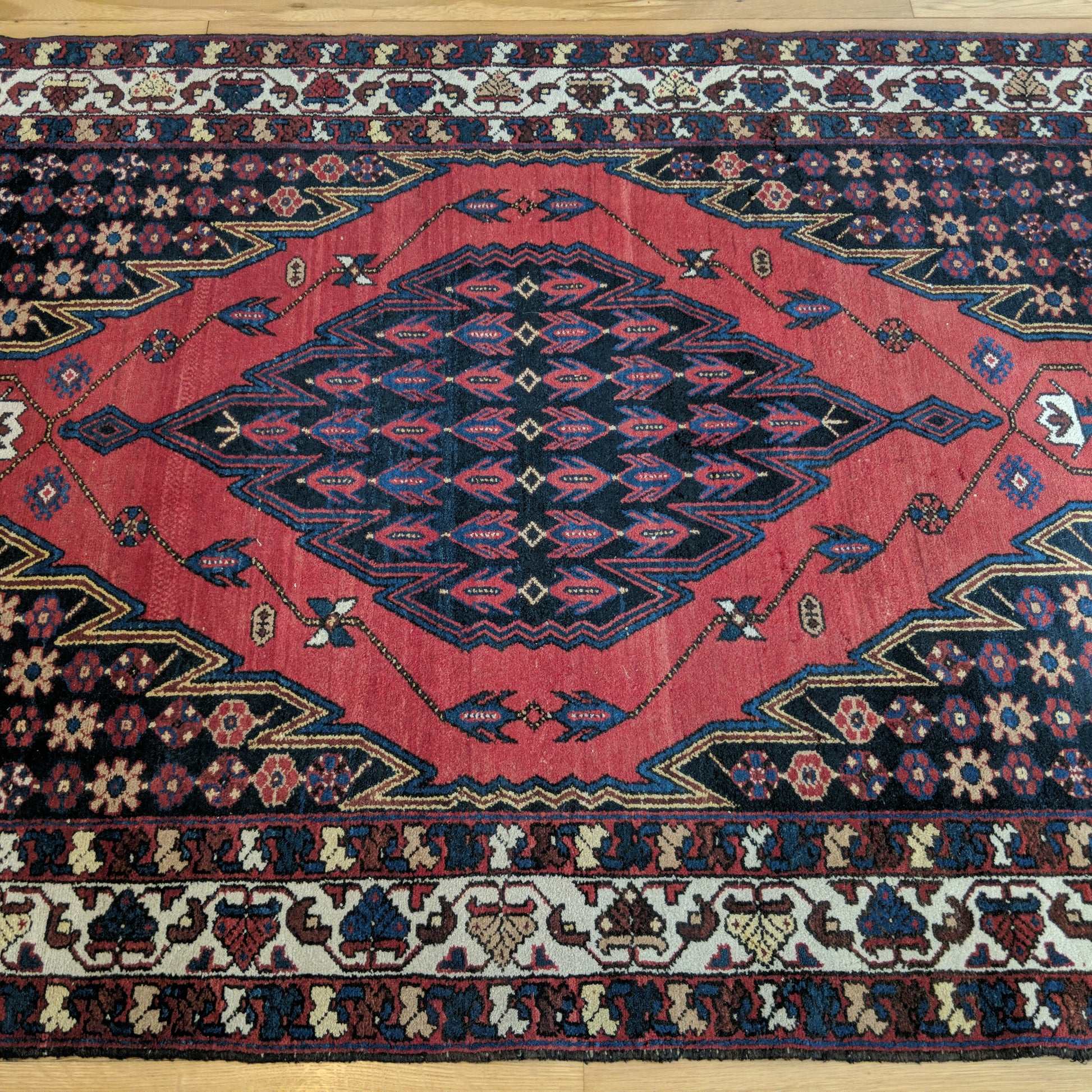 Vintage Rug, 4' 8 x 6' 8 Blue - Jessie's Oriental Rugs