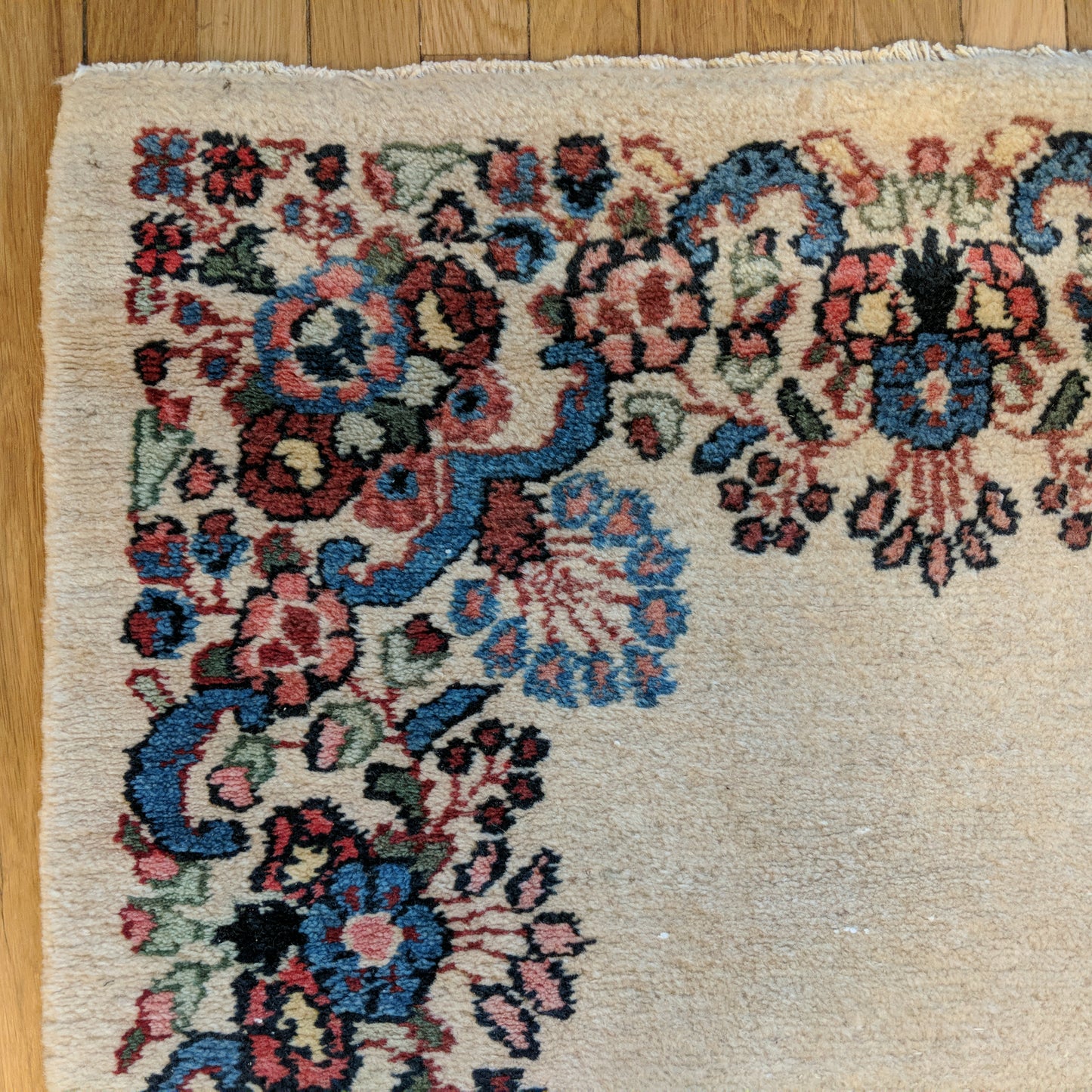 Vintage Rug, 3' x 4' 11 Cream - Jessie's Oriental Rugs