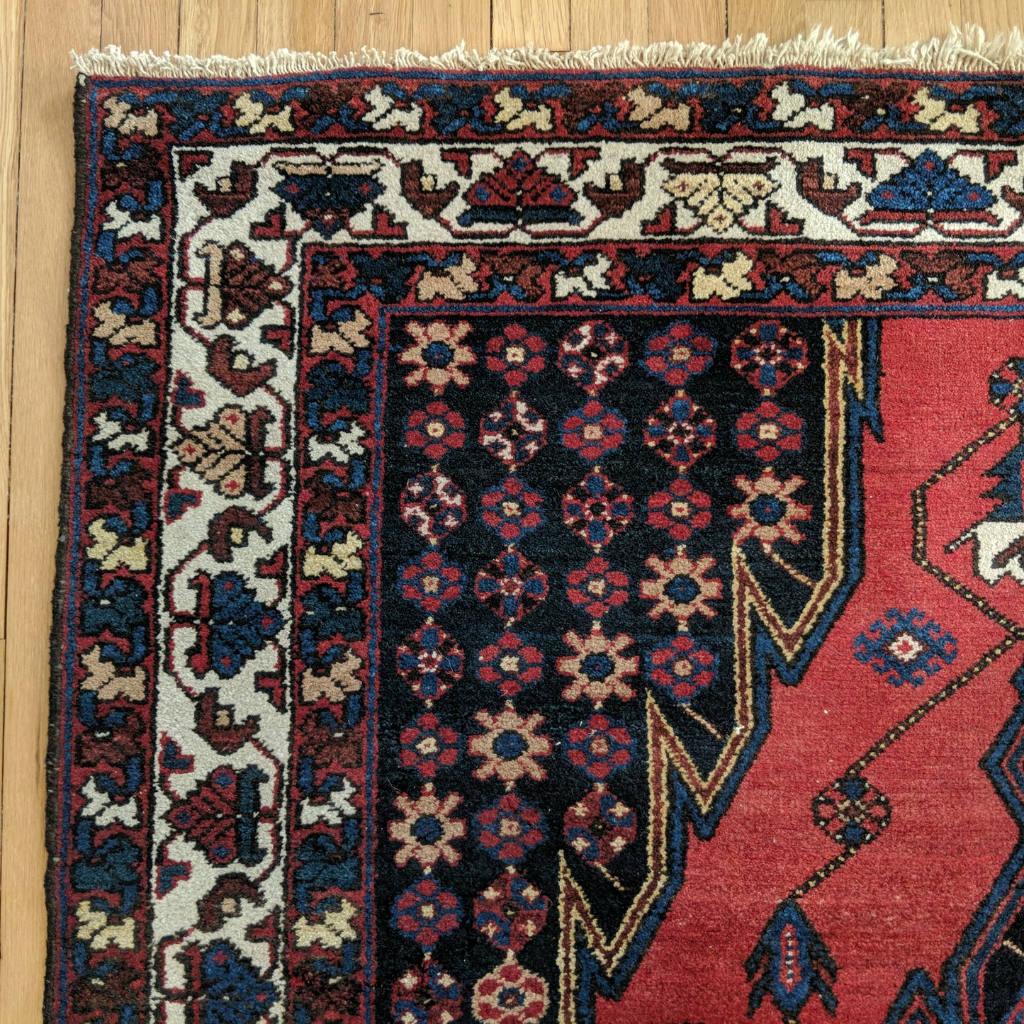 Vintage Rug, 4' 8 x 6' 8 Blue - Jessie's Oriental Rugs