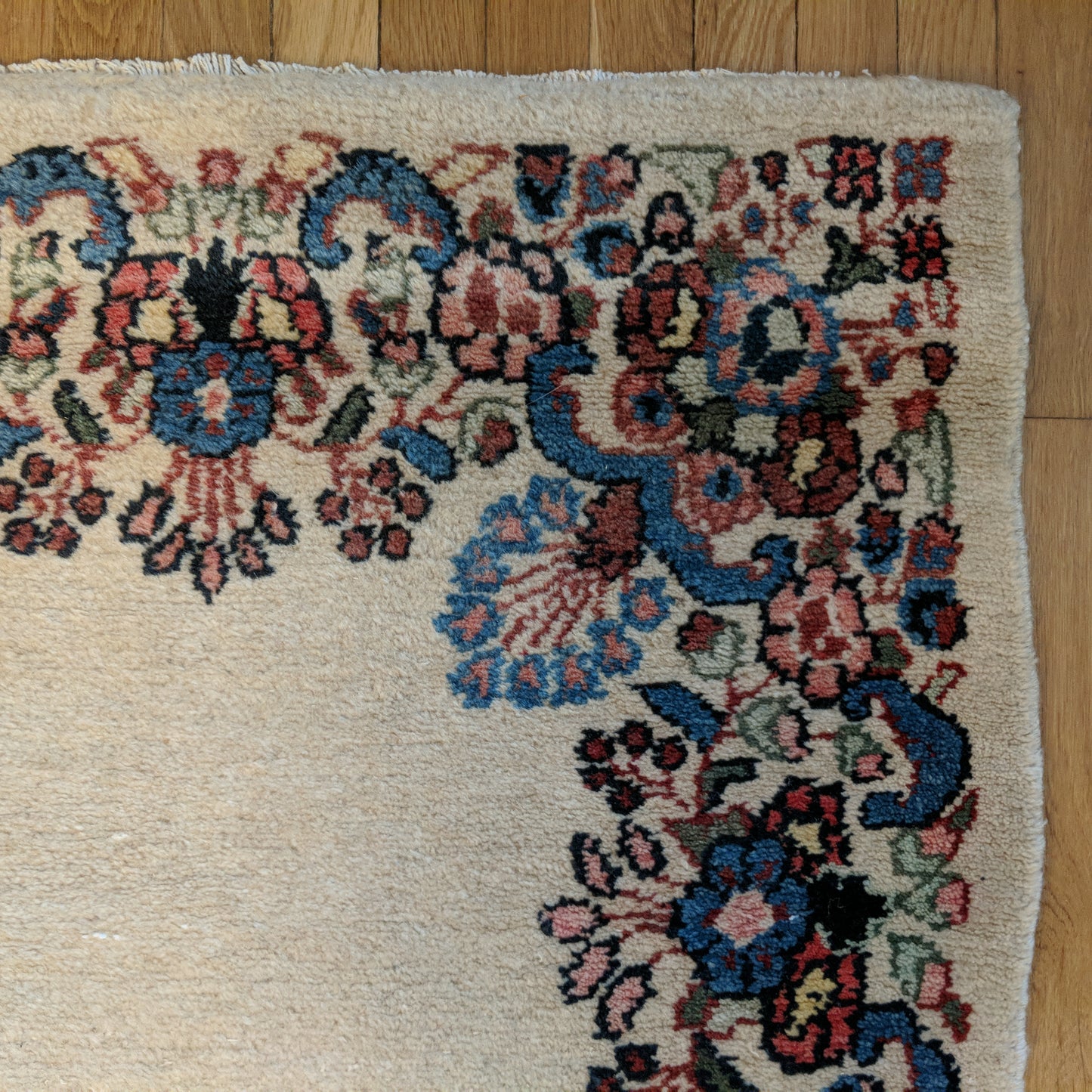 Vintage Rug, 3' x 4' 11 Cream - Jessie's Oriental Rugs