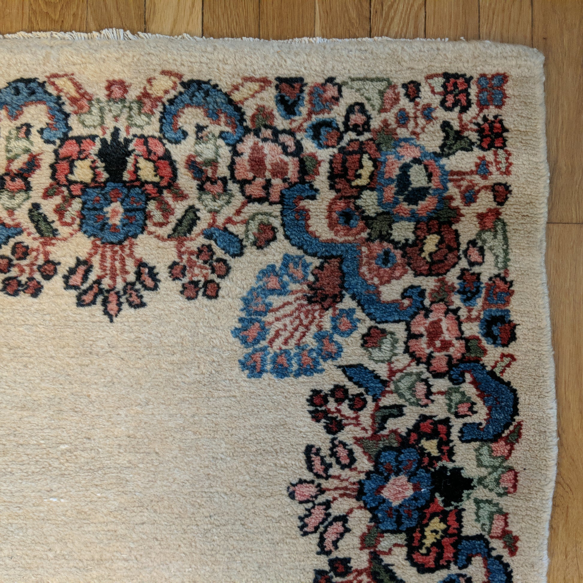Vintage Rug, 3' x 4' 11 Cream - Jessie's Oriental Rugs