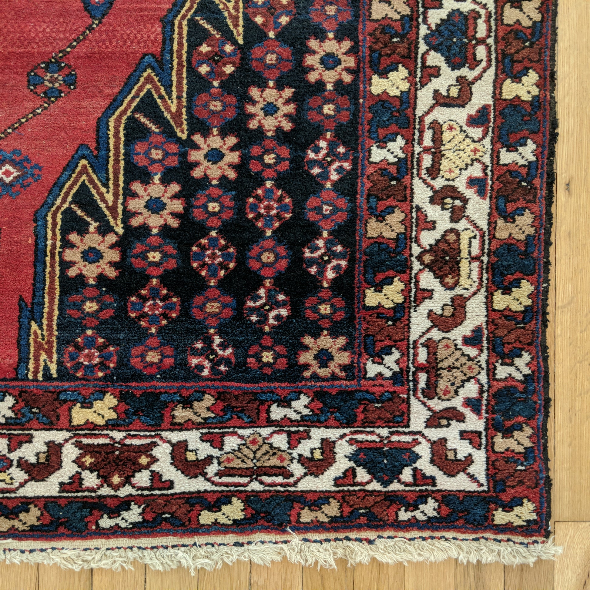 Vintage Rug, 4' 8 x 6' 8 Blue - Jessie's Oriental Rugs
