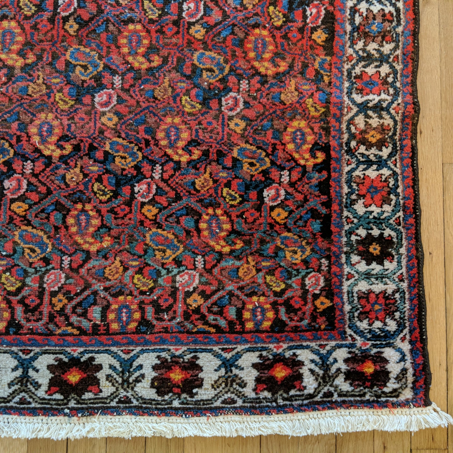 Vintage Rug, 4' 2 x 6' 9 Brown - Jessie's Oriental Rugs