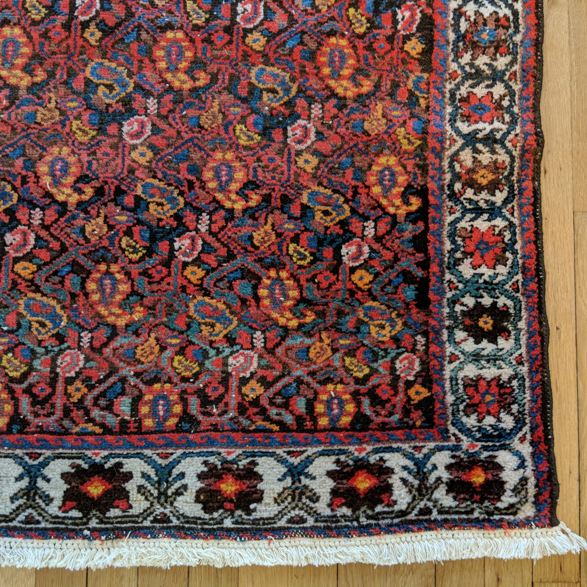 Vintage Rug, 4' 2 x 6' 9 Brown - Jessie's Oriental Rugs