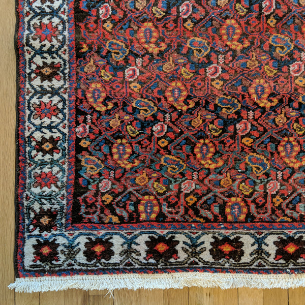 Vintage Rug, 4' 2 x 6' 9 Brown - Jessie's Oriental Rugs