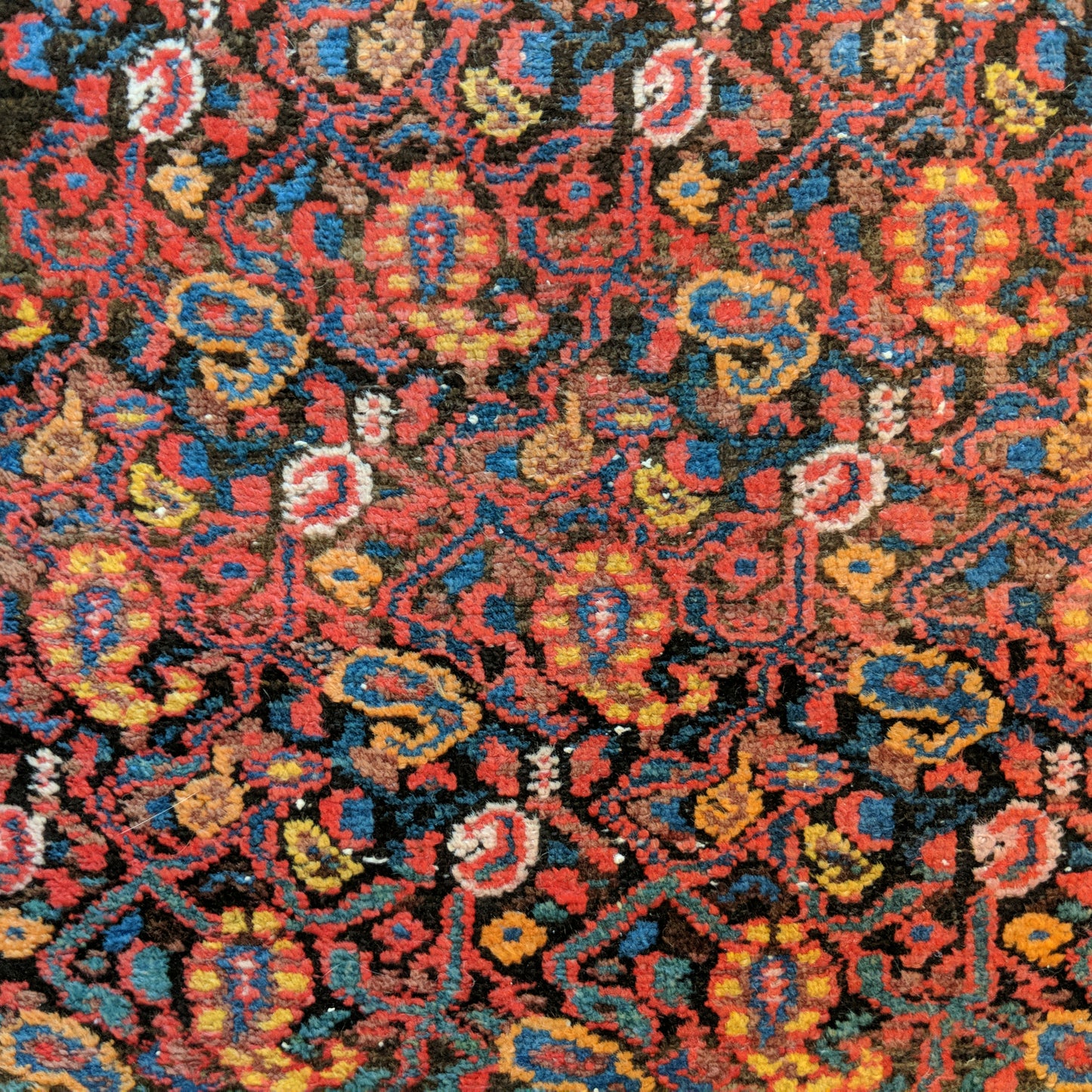 Vintage Rug, 4' 2 x 6' 9 Brown - Jessie's Oriental Rugs