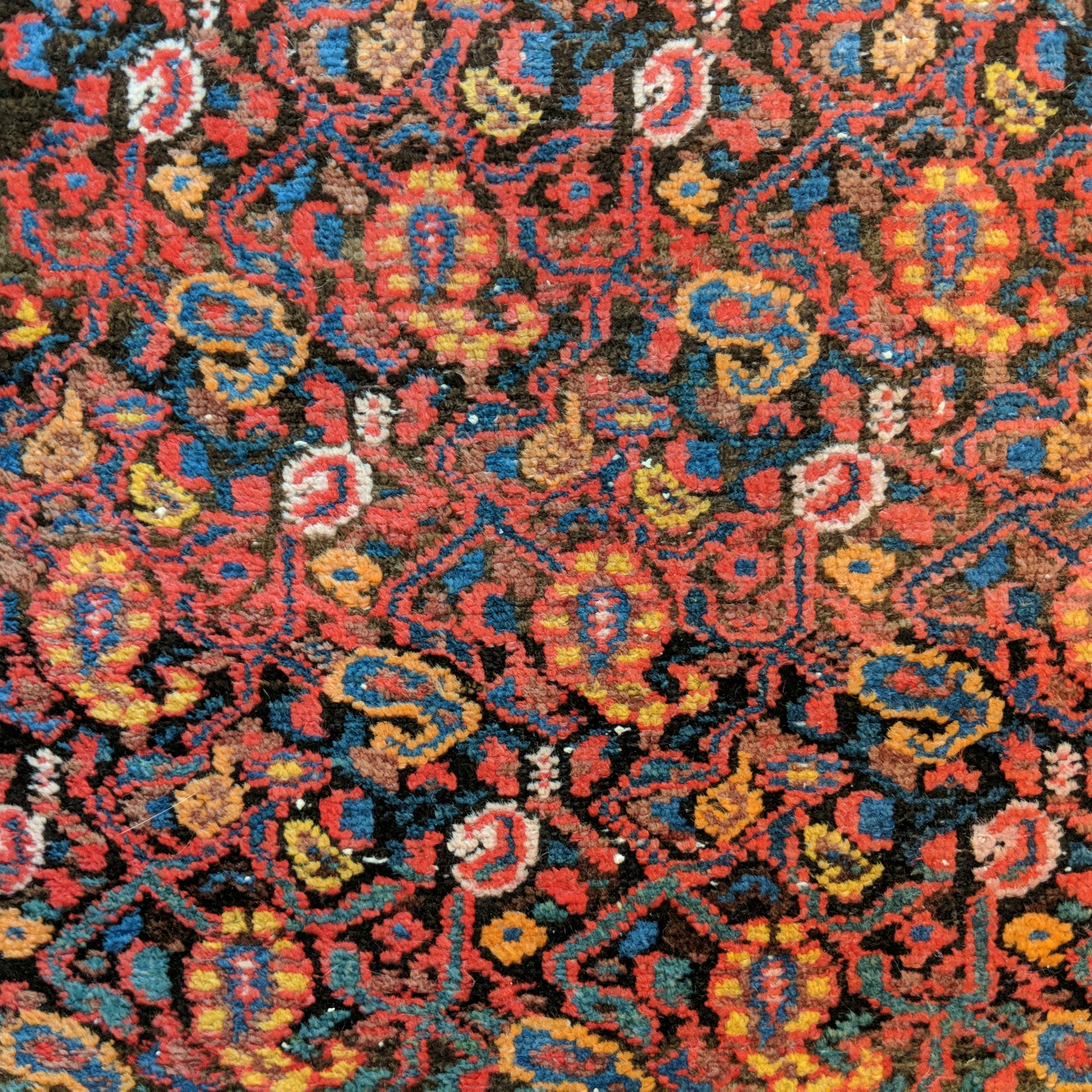 Vintage Rug, 4' 2 x 6' 9 Brown - Jessie's Oriental Rugs