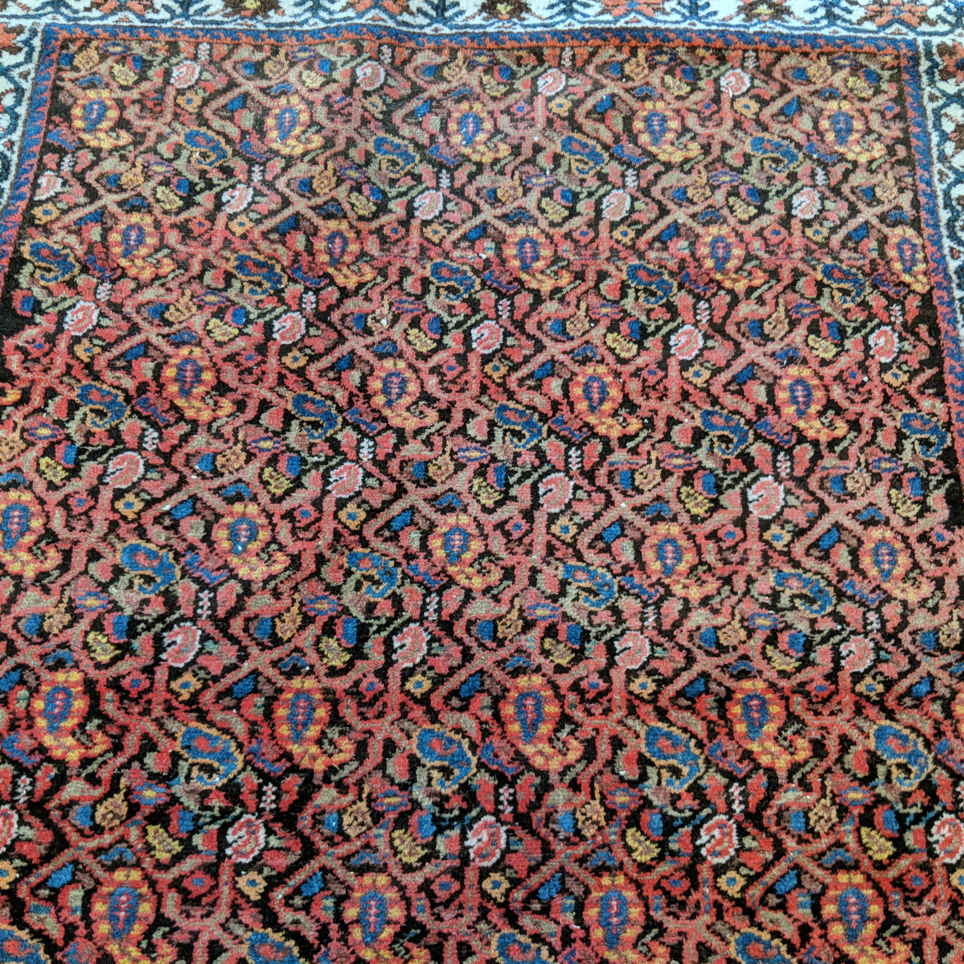 Vintage Rug, 4' 2 x 6' 9 Brown - Jessie's Oriental Rugs