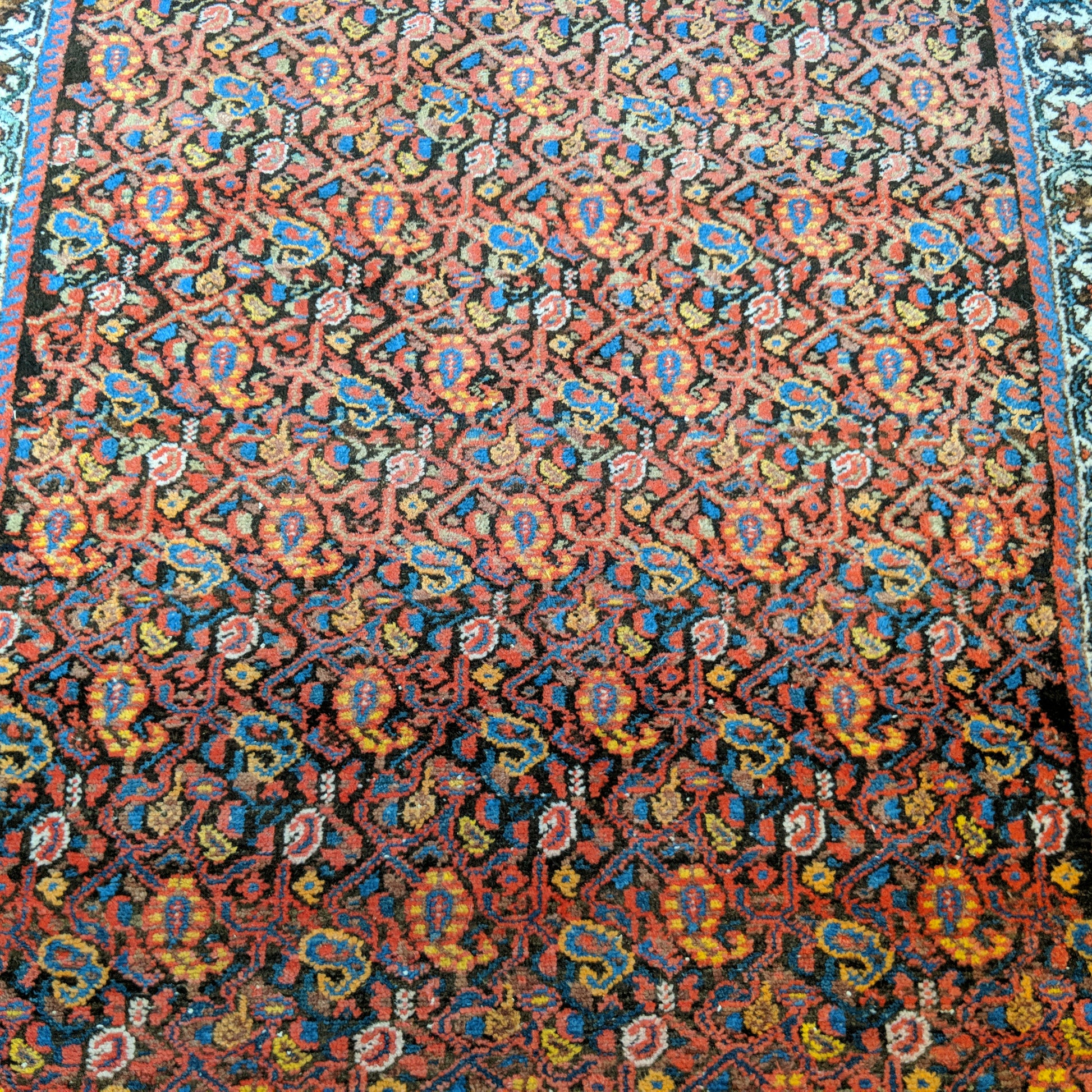 Vintage Rug, 4' 2 x 6' 9 Brown - Jessie's Oriental Rugs