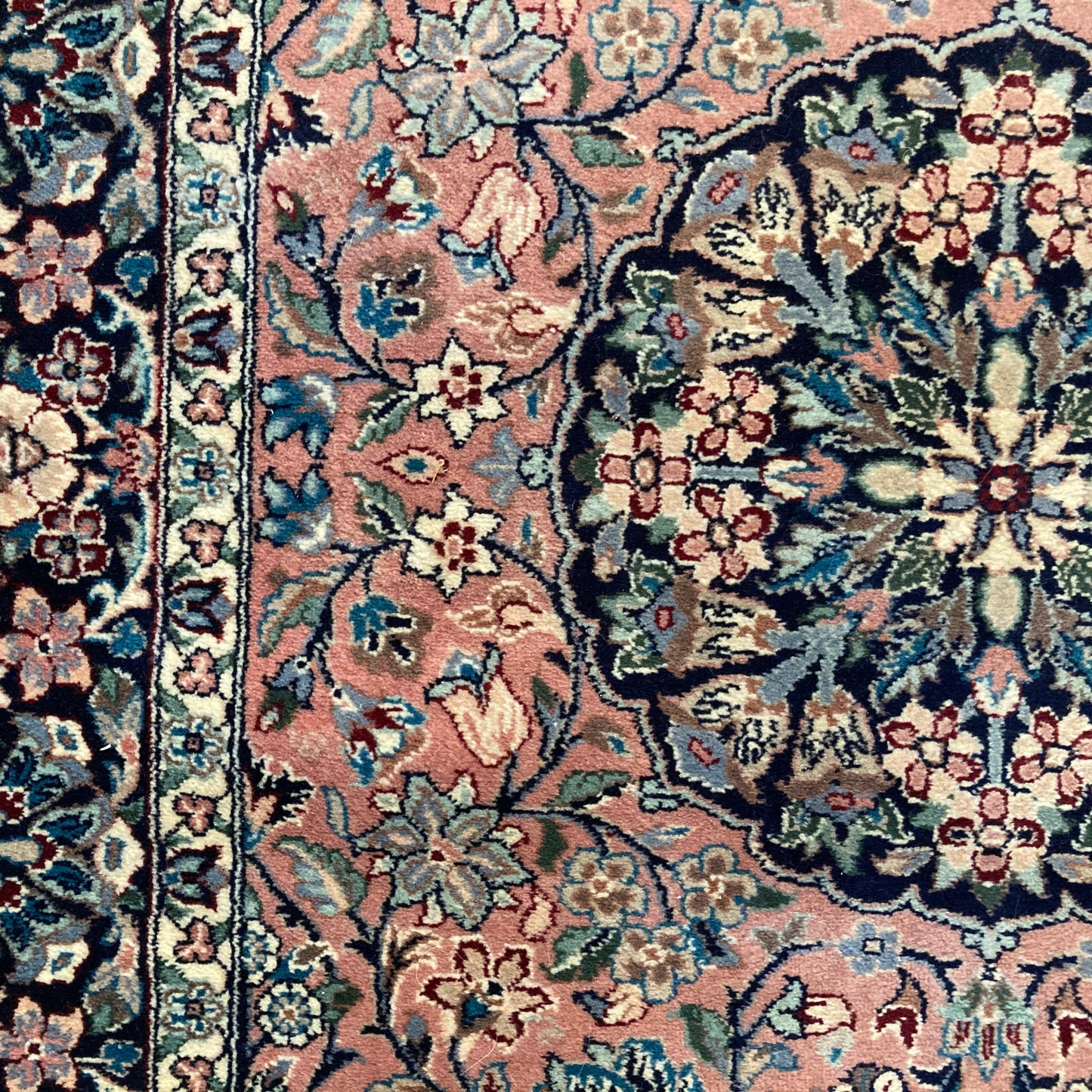 Vintage Rug, 3' 1 x 5' 4 Pink