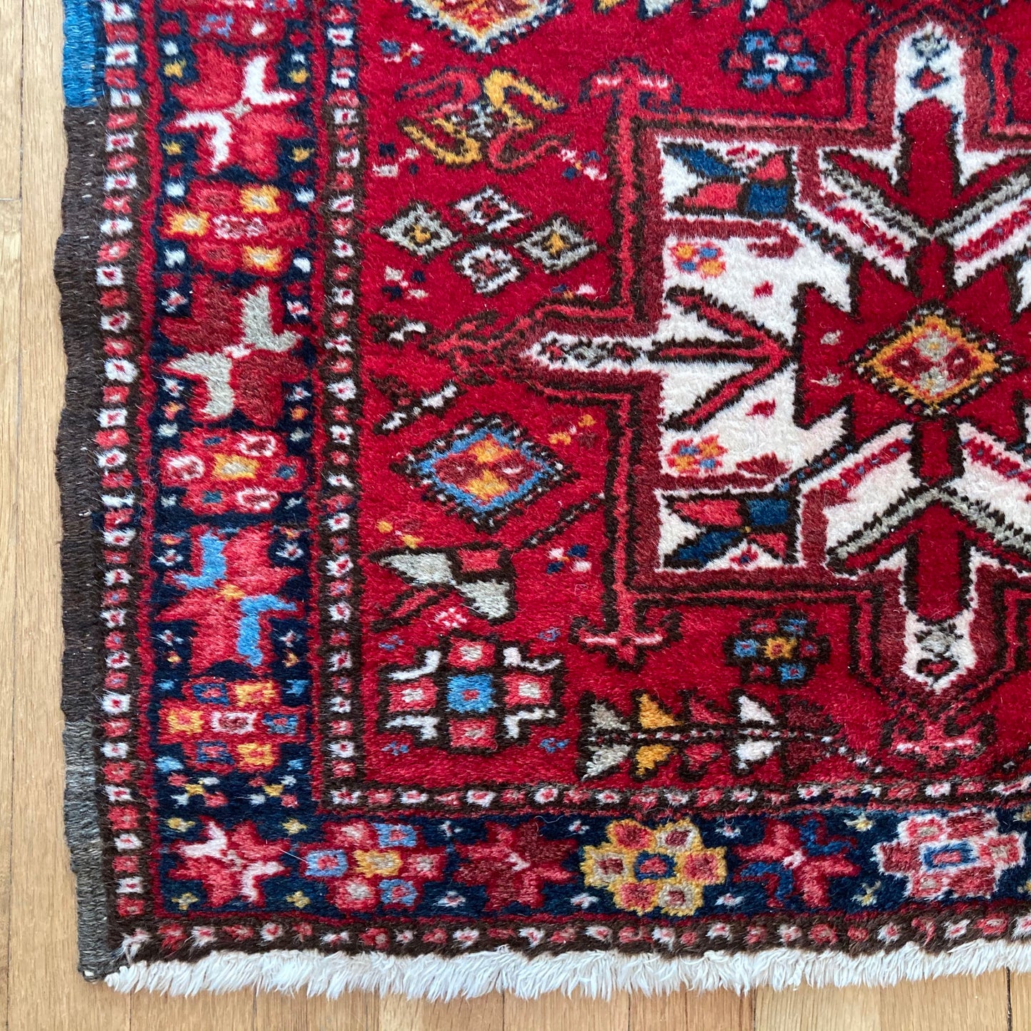 Vintage Rug, 2' 8 x 4' 3 Red
