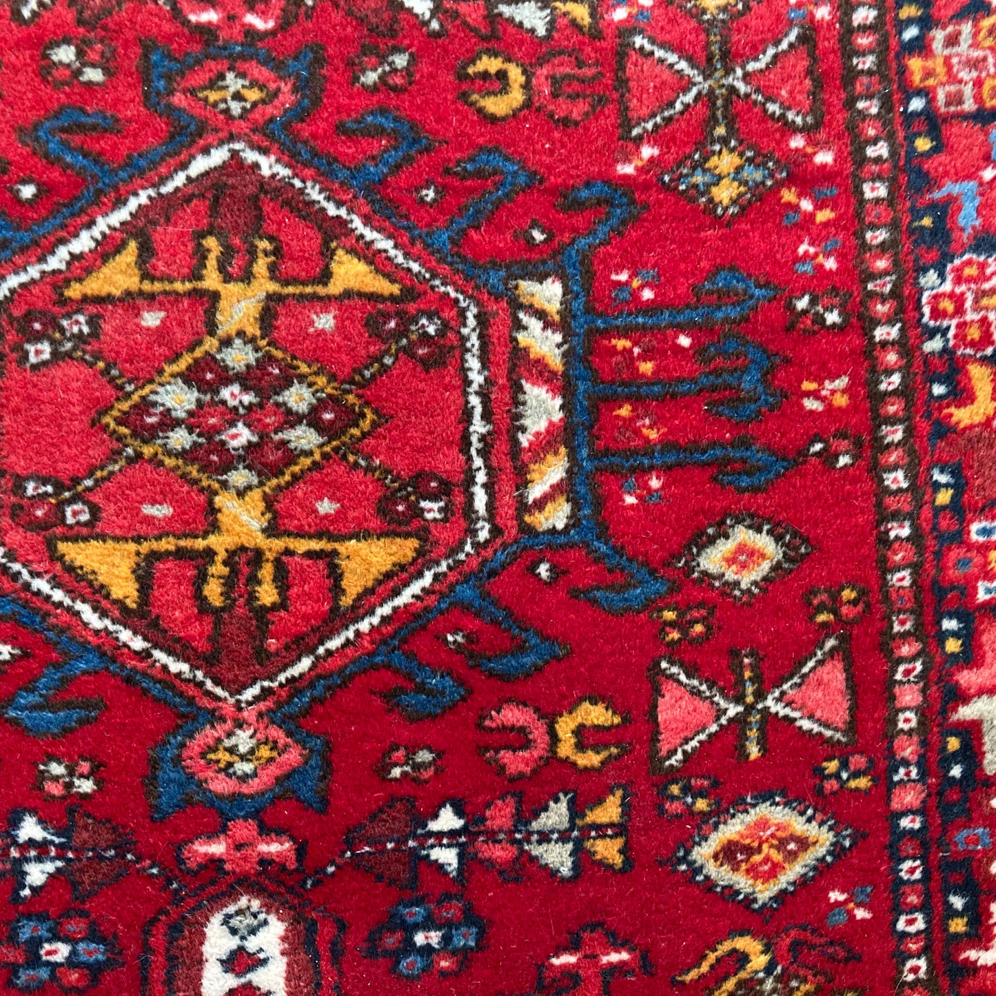 Vintage Rug, 2' 8 x 4' 3 Red