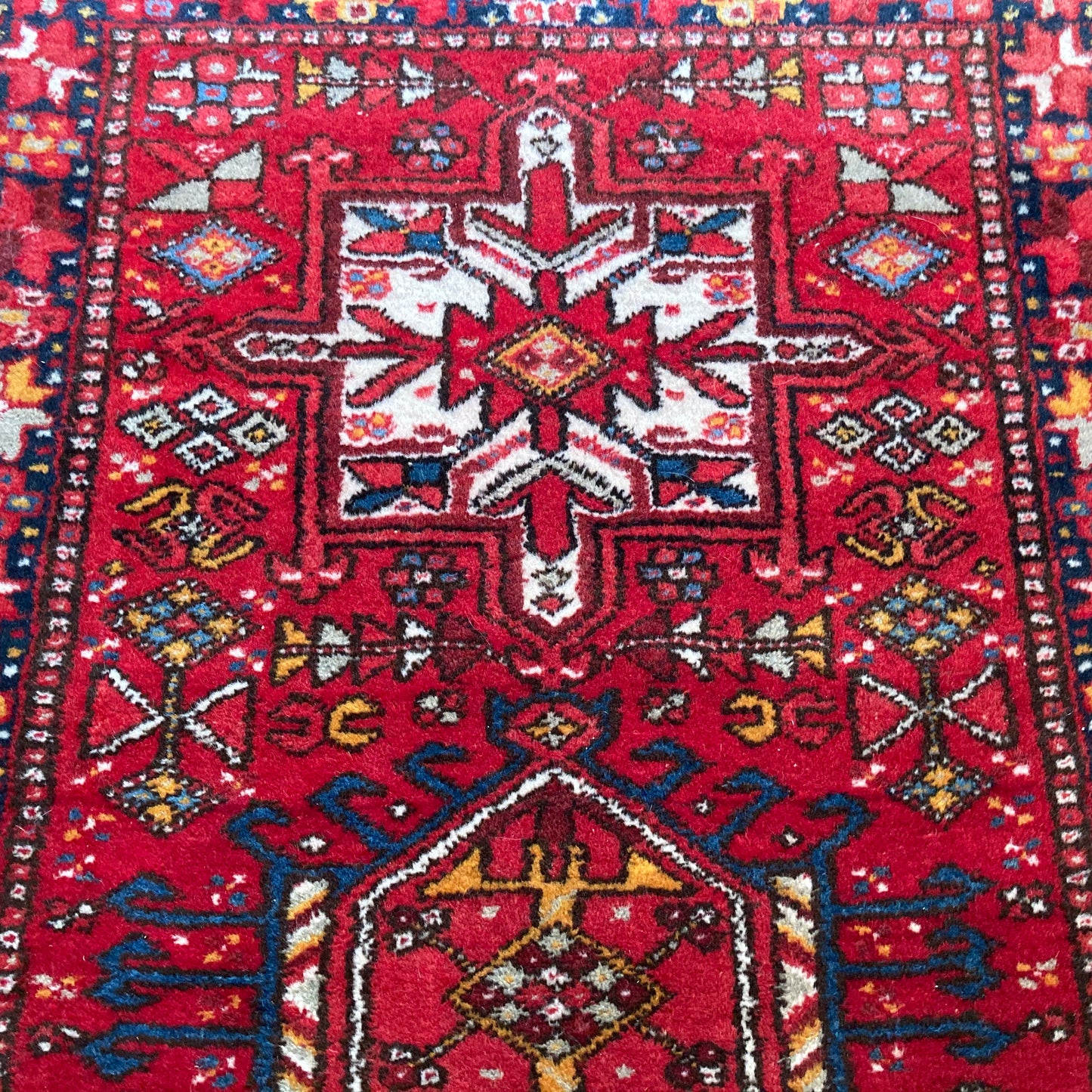 Vintage Rug, 2' 8 x 4' 3 Red