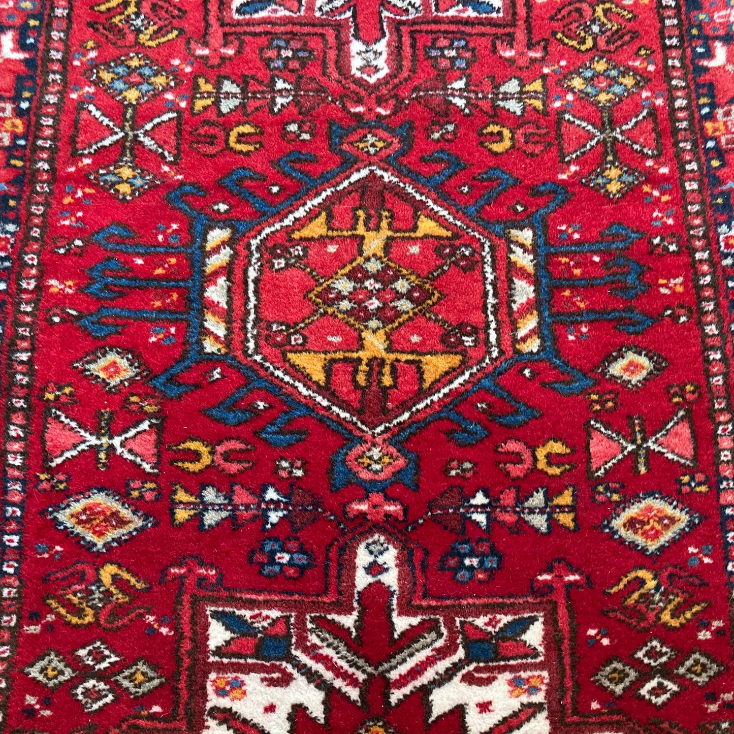 Vintage Rug, 2' 8 x 4' 3 Red