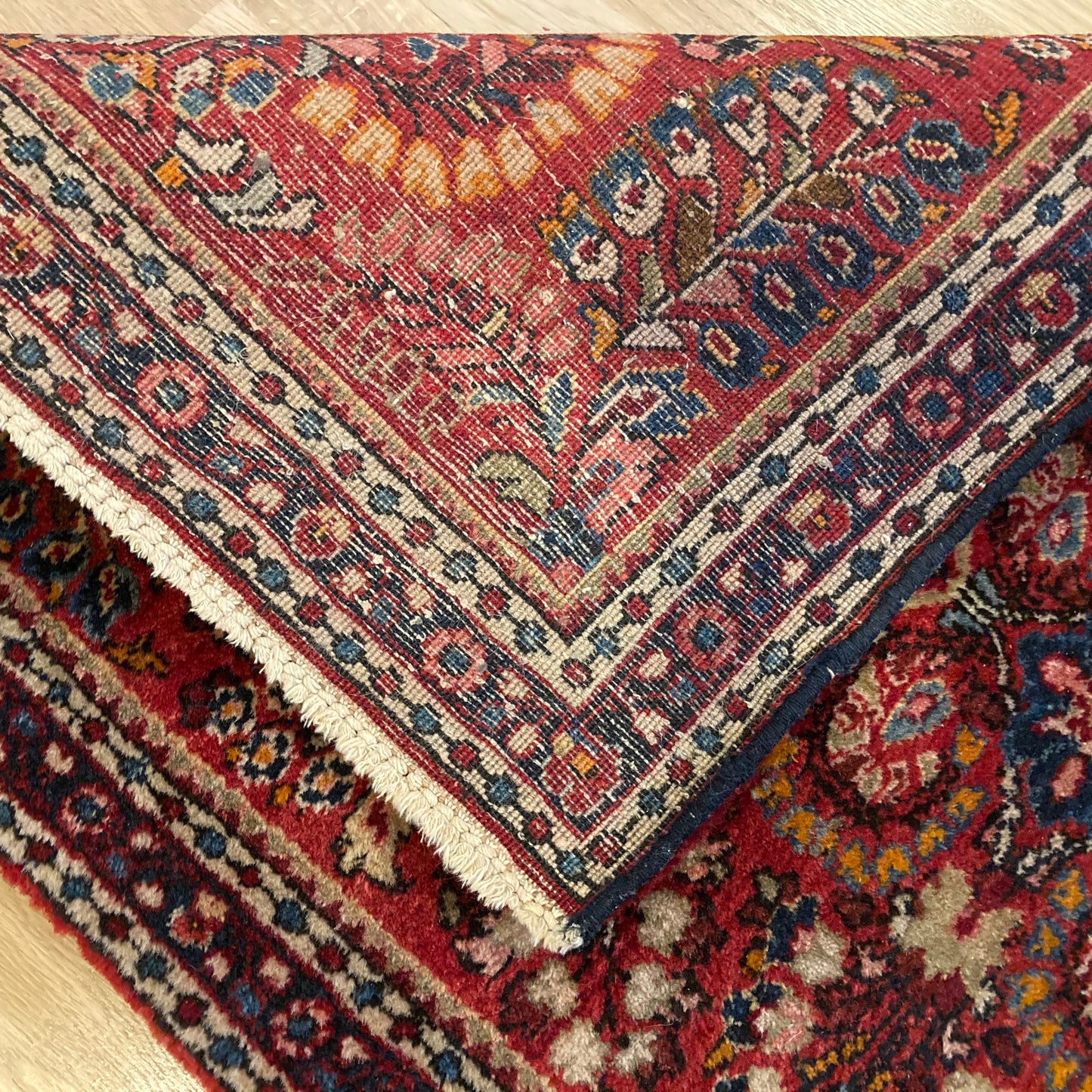 Vintage Rug, 2' 2 x 4' 1 Red