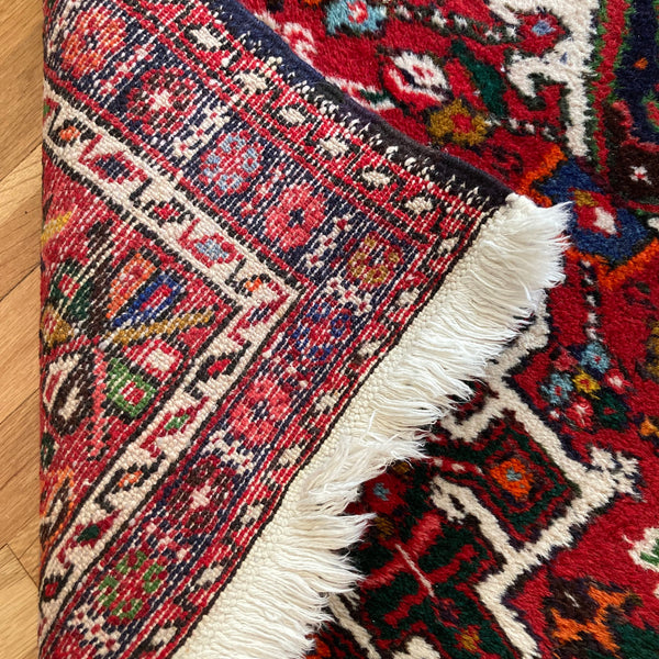 Vintage Rug, 2' 6 x 4' 4 Red