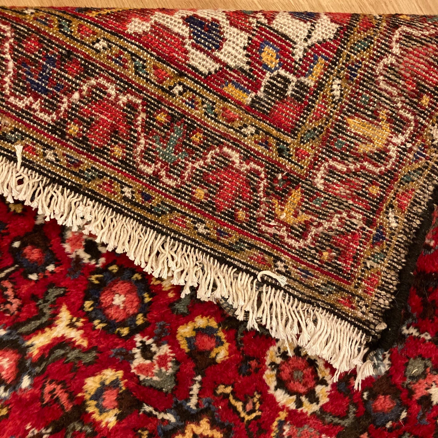 Vintage Rug, 3' 6 x 5' 9 Red